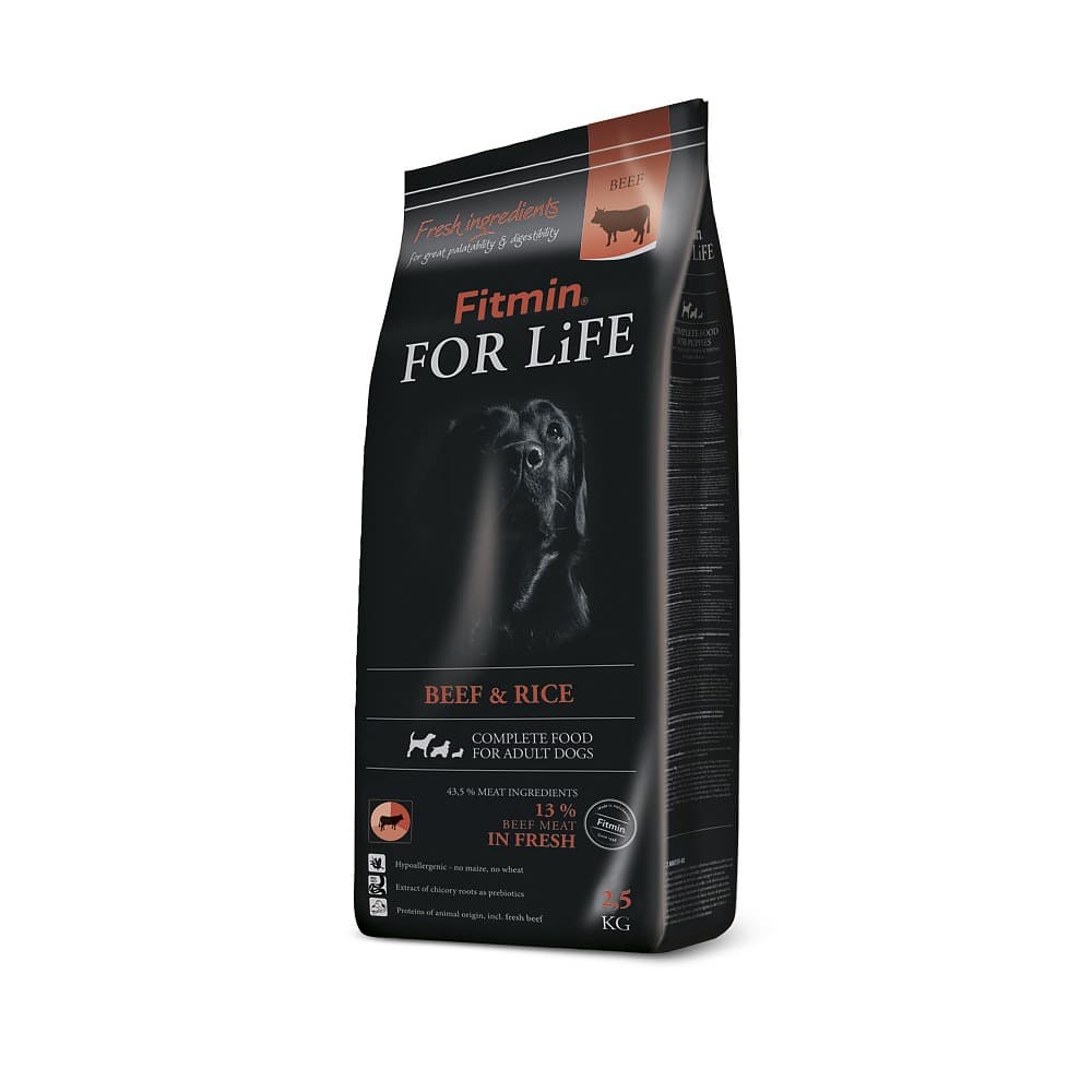 

FITMIN dog For Life Beef & Rice 2,5kg