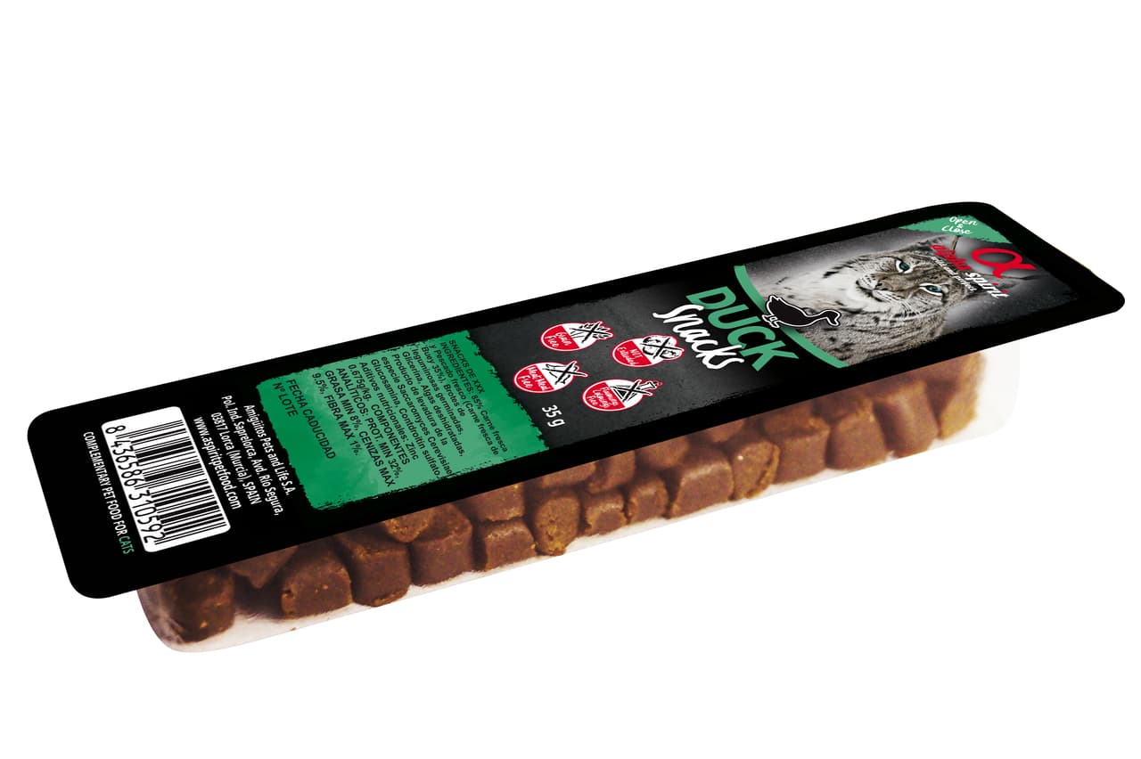 

ALPHA SPIRIT Przysmak kostka dla kotów kaczka [J21 2] 35g