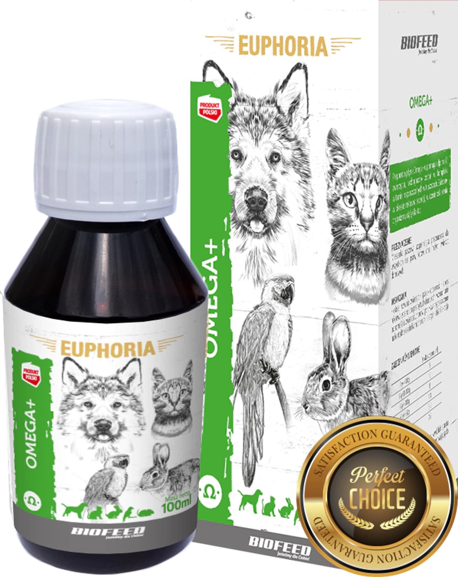 

BIOFEED EUPHORIA Omega+ suplement diety 100ml