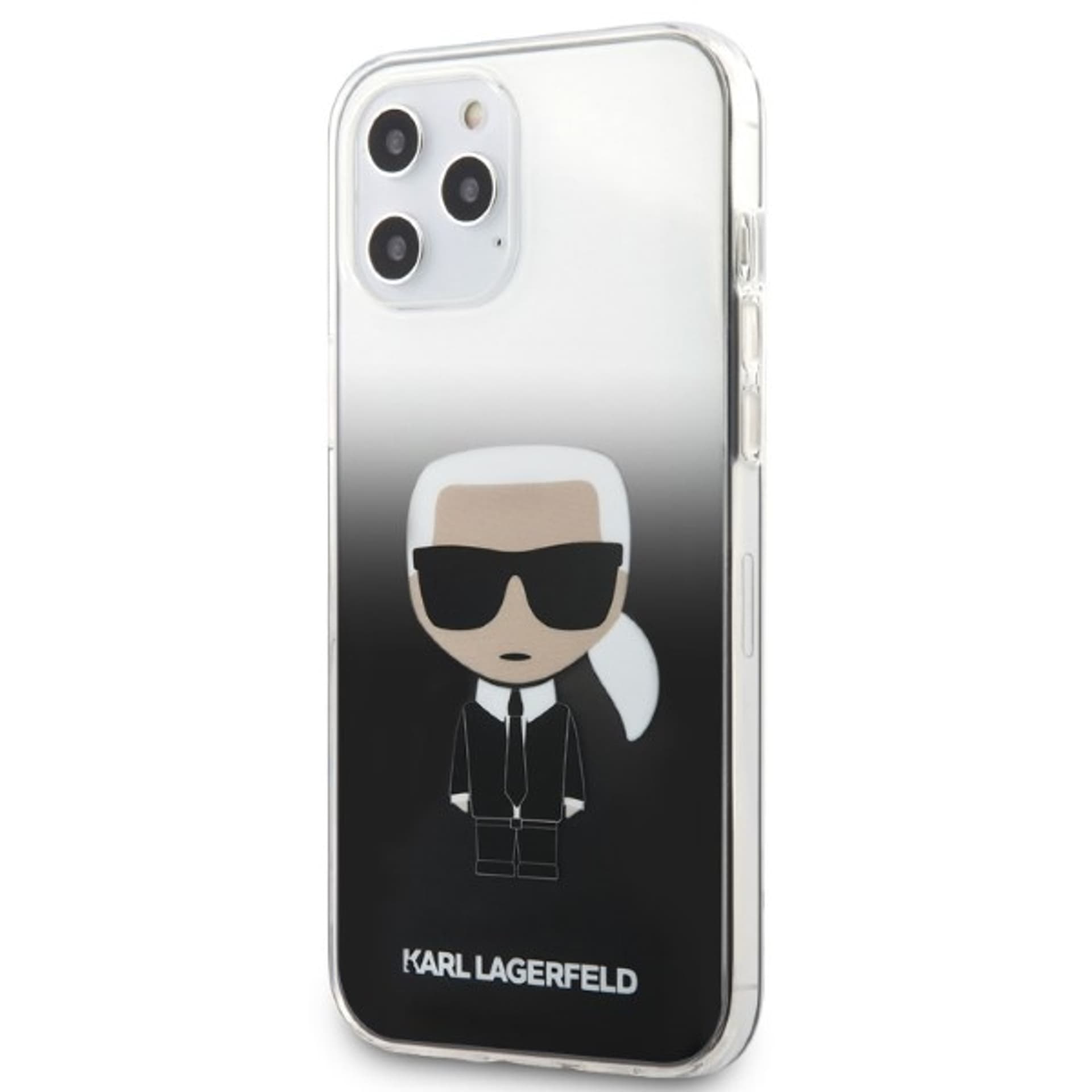 

Karl Lagerfeld KLHCP12LTRDFKBK iPhone 12 Pro Max 6,7" czarny/black hardcase Gradient Ikonik Karl