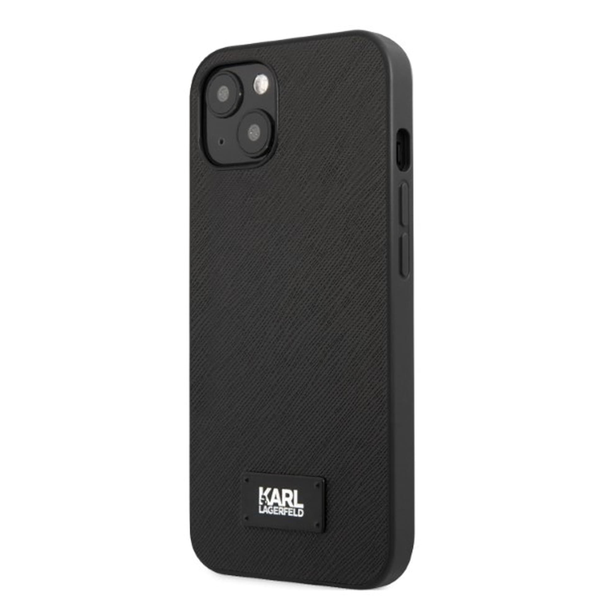 

Karl Lagerfeld KLHCP13MSFMP2K iPhone 13 6,1" hardcase czarny/black Saffiano Plaque
