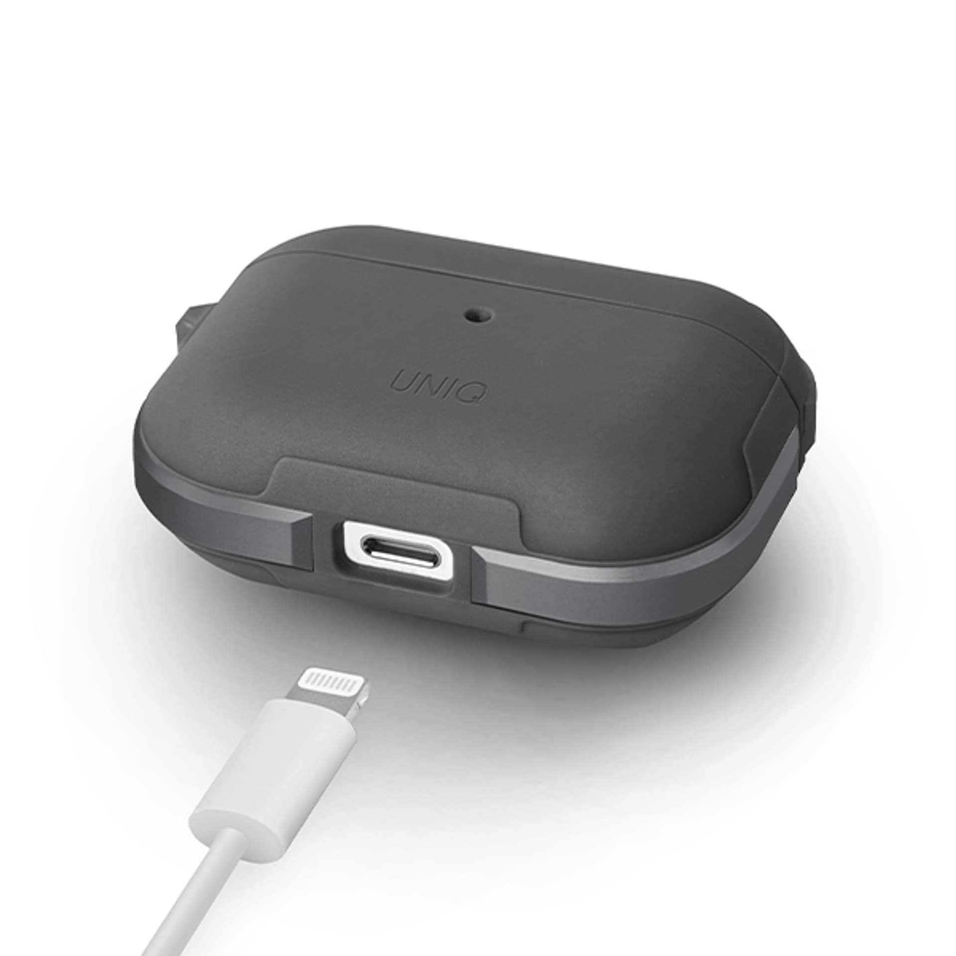 

UNIQ etui Valencia AirPods Pro szary/gunmetal grey Antimicrobial