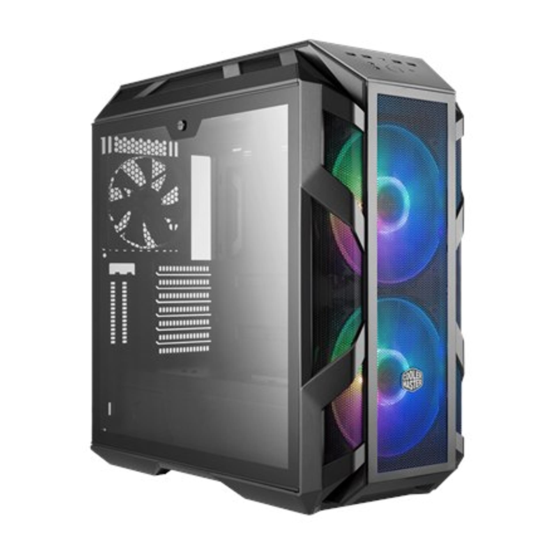 

Cooler Master MasterCase H500M okno boczne, Iron Grey, ATX, zasilacz w zestawie Nie