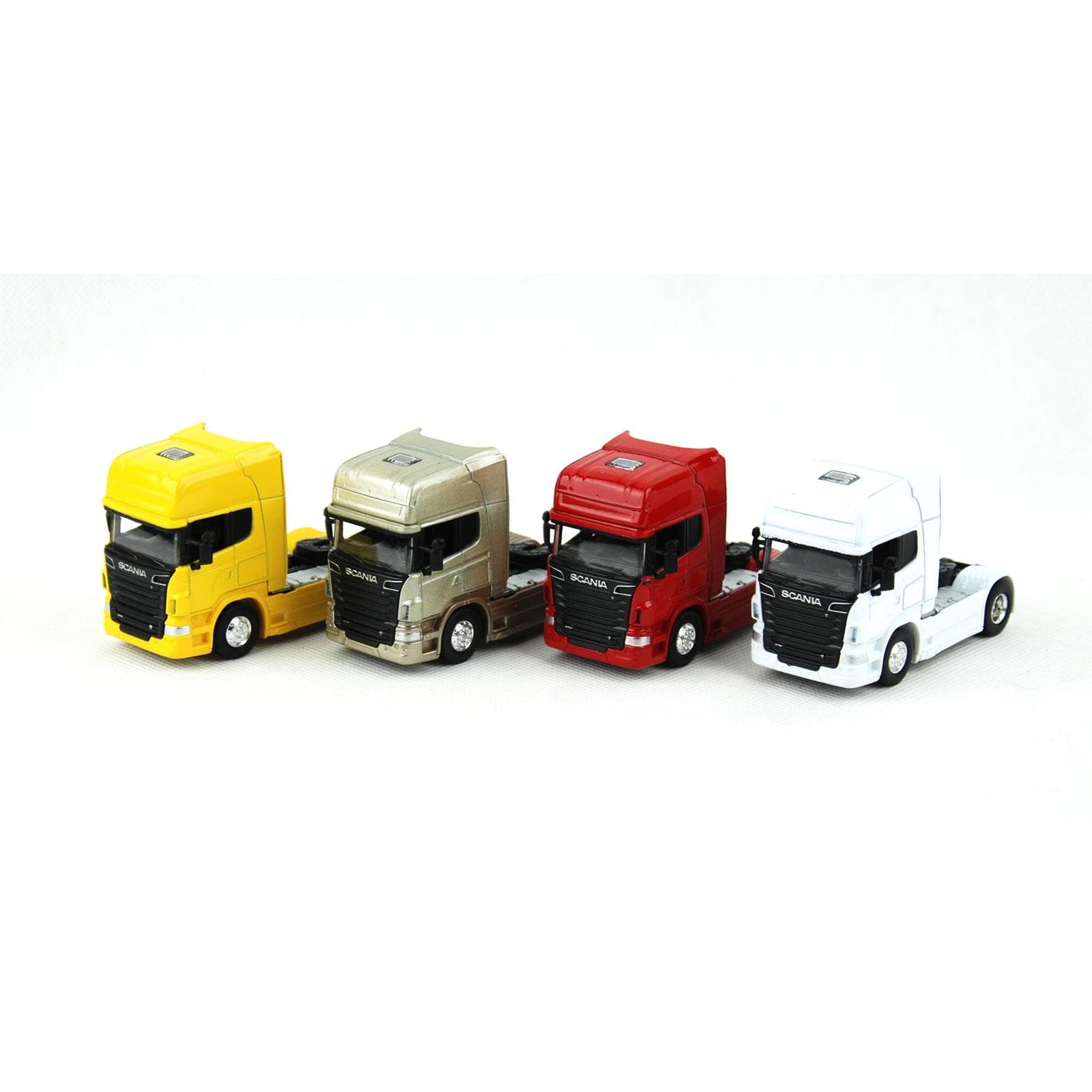 

WELLY 1:64 CIĘŻARÓWKA SCANIA V8 R730