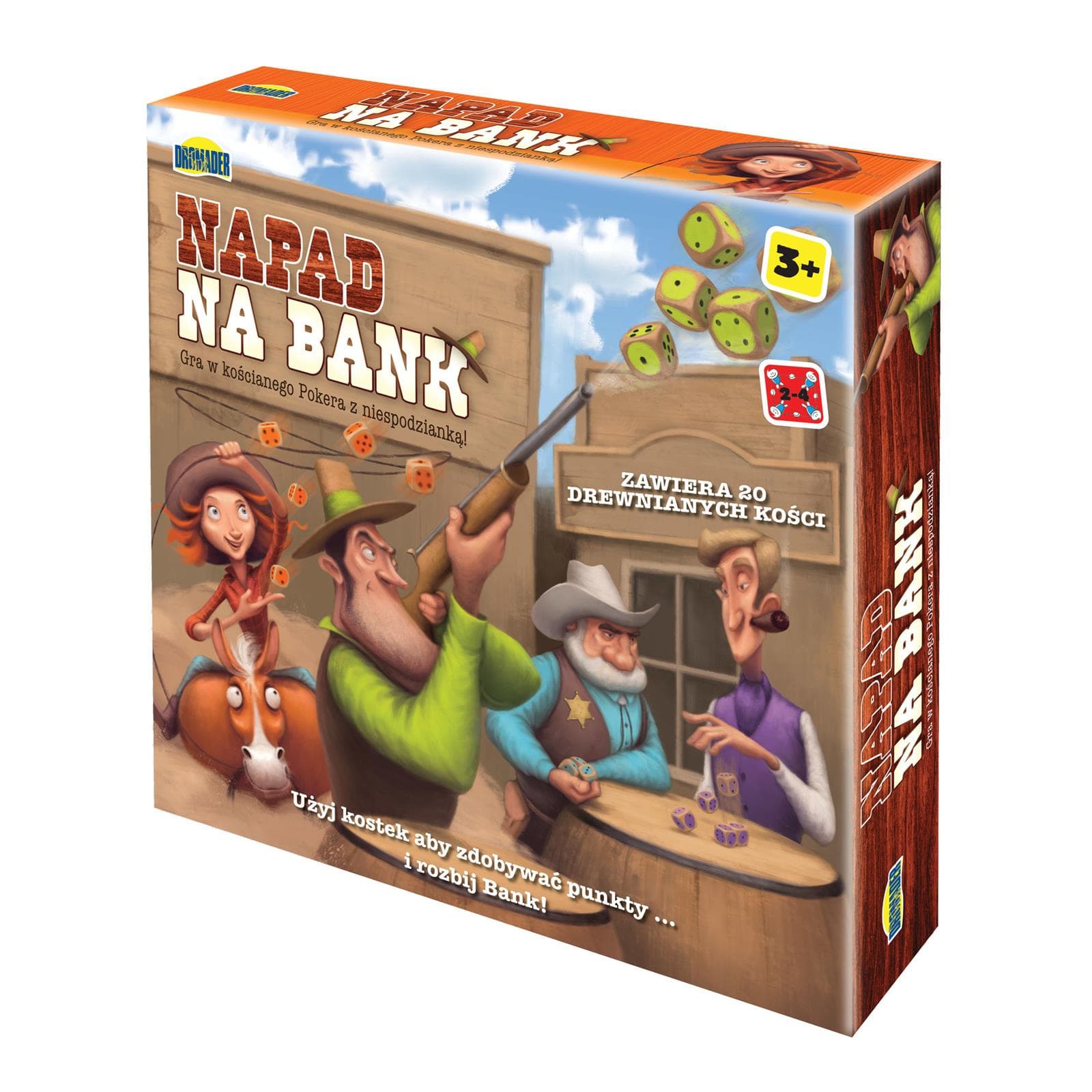 

NAPAD NA BANK GRA PLANSZOWA KREATYWNA TOWARZYSKA