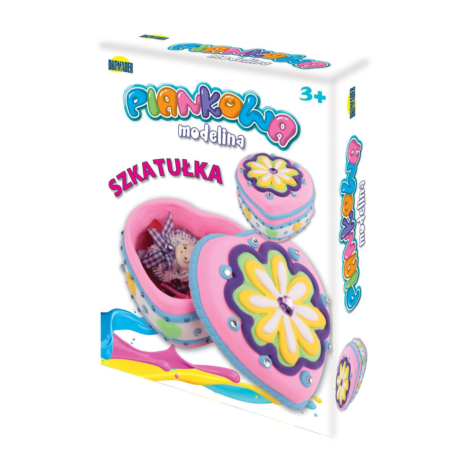 

#PIANKOWA MODELINA -SZKATUŁA+MASA -5x15g
