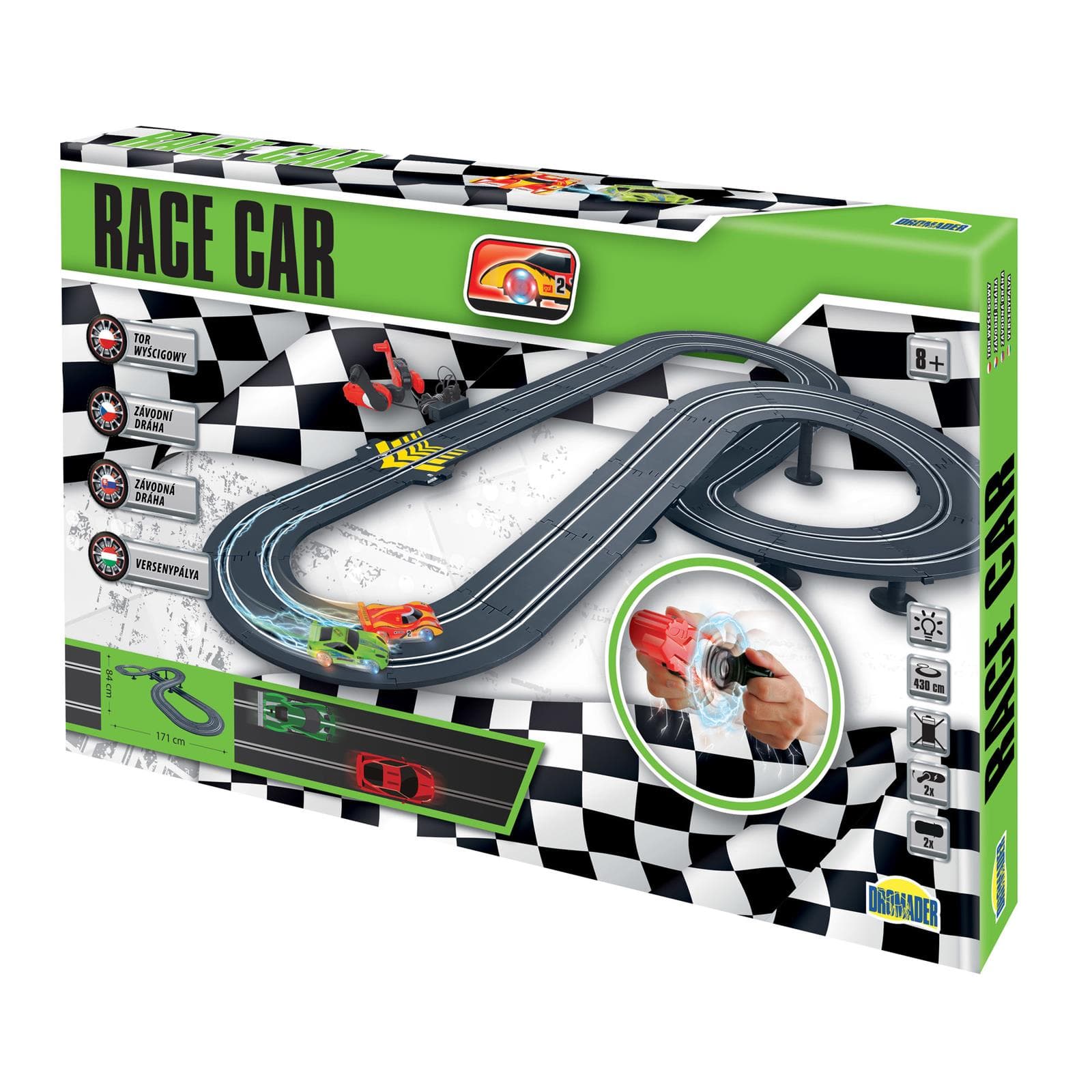 

TOR SAMOCHODOWY -RACE CAR- 430cm 1168115