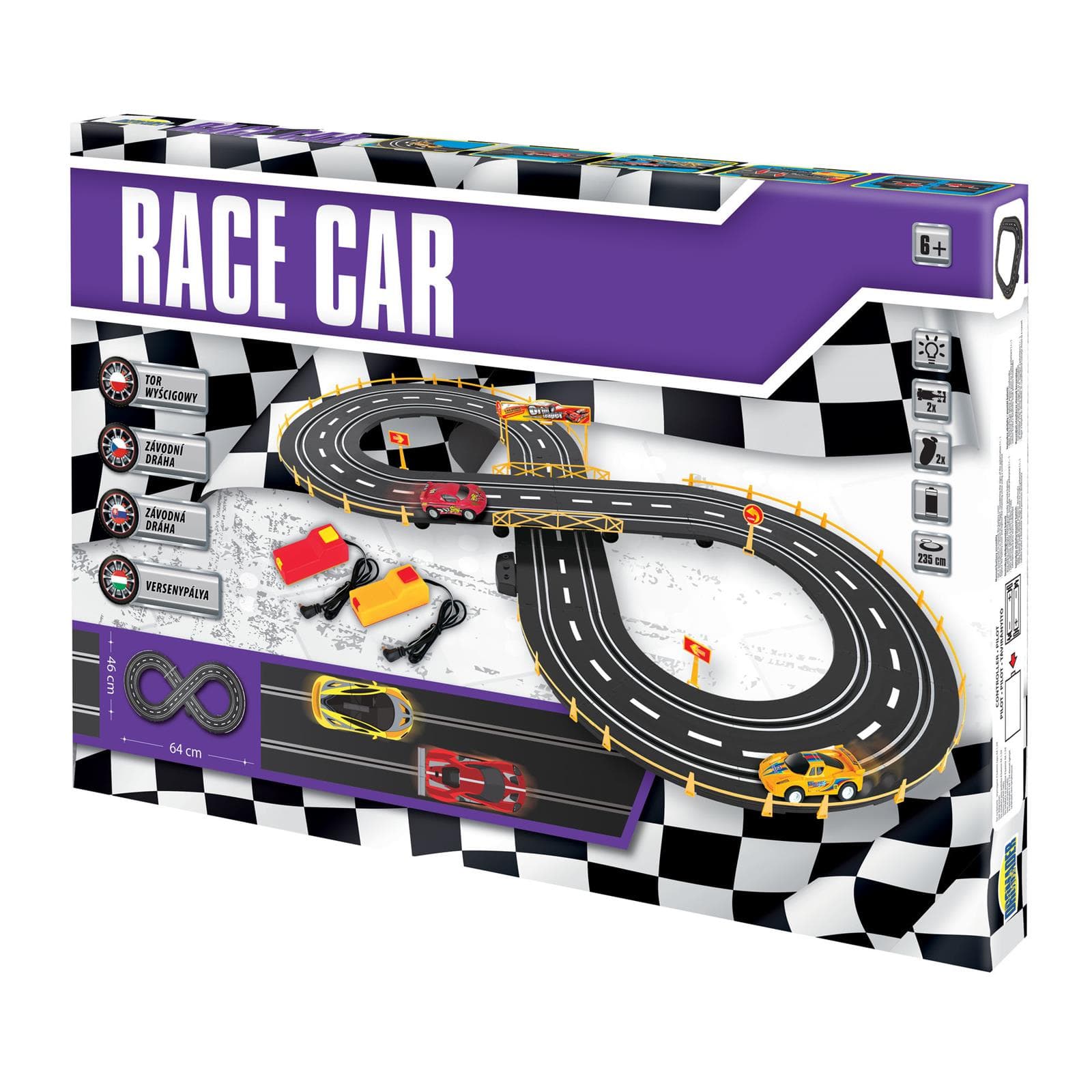 

TOR SAMOCHODOWY -RACE CAR- 160cm 1255477