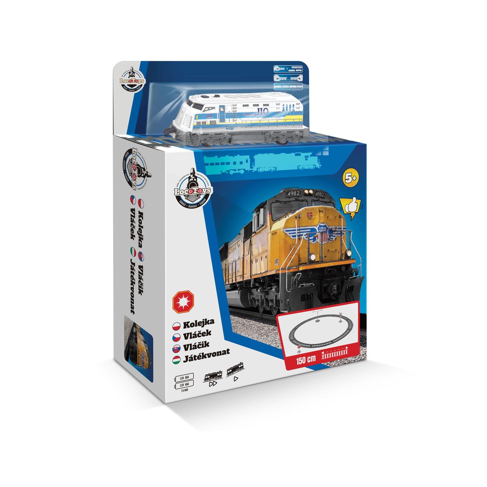 

LOCOTOYS -KOLEJKA z torem 135cm1254684