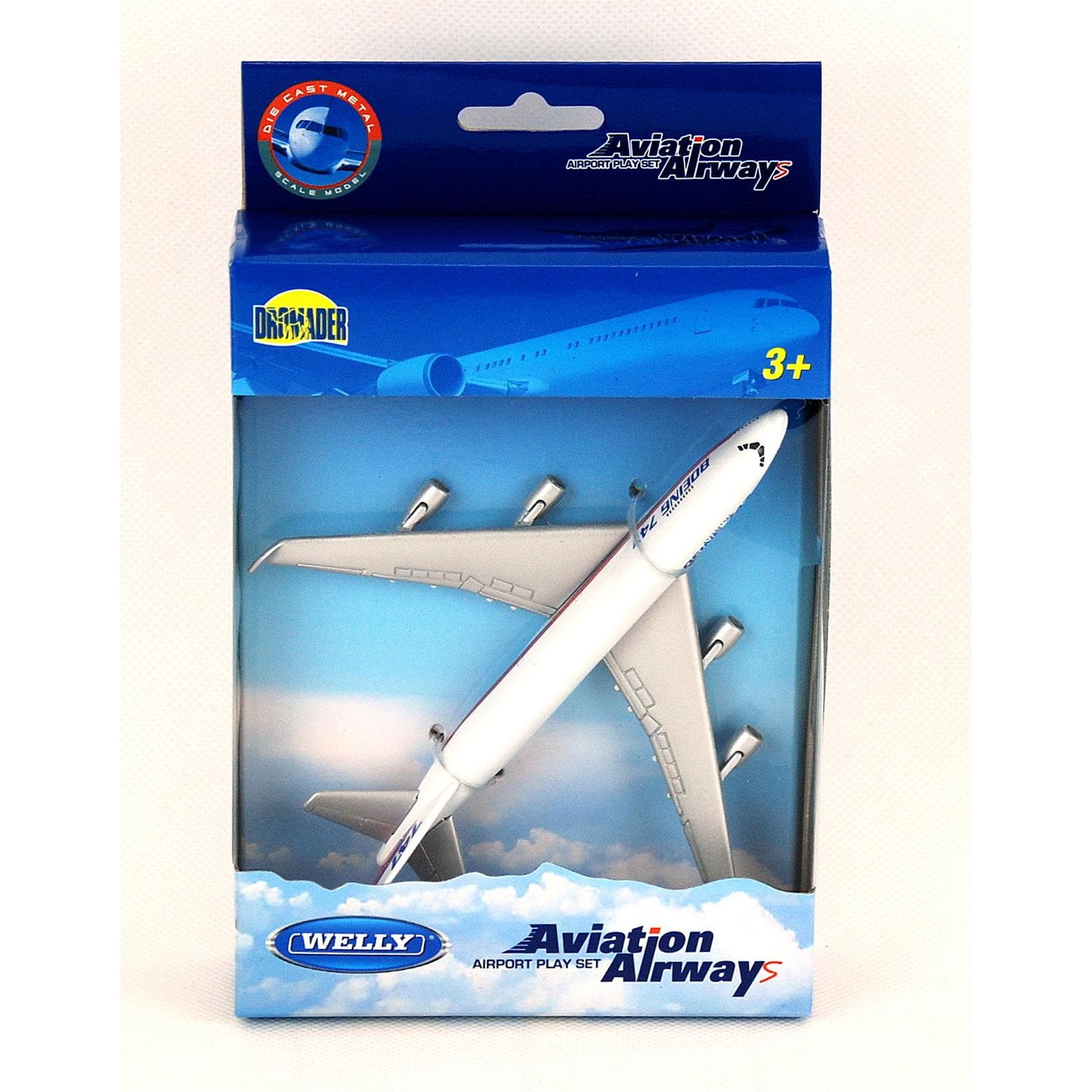 

WELLY SAMOLOT BOEING 747