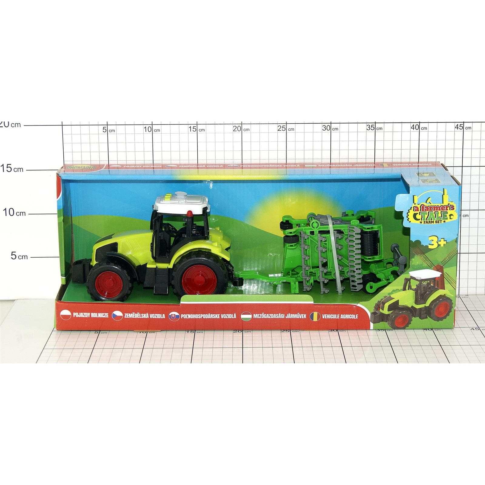 

INTERAKTYWNY TRAKTOR CIĄGNIK PRZYCZEPA SIEWNIK