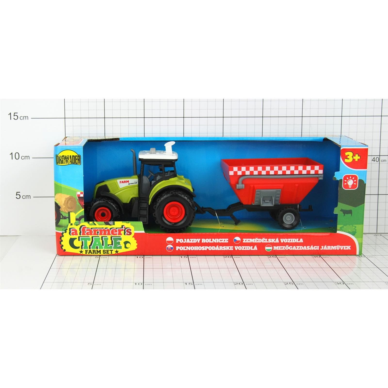 

TRAKTOR Z PRZYCZEPĄ (DŹWIĘKI) W PUDEŁKU, Dźwięki) w pudełk