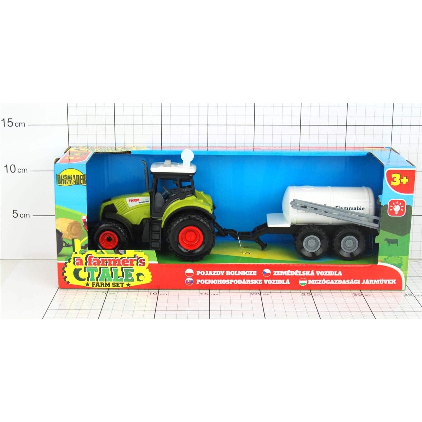 

TRAKTOR Z PRZYCZEPĄ (DŹWIĘKI) W PUDEŁKU, Dźwięki) w pudełk