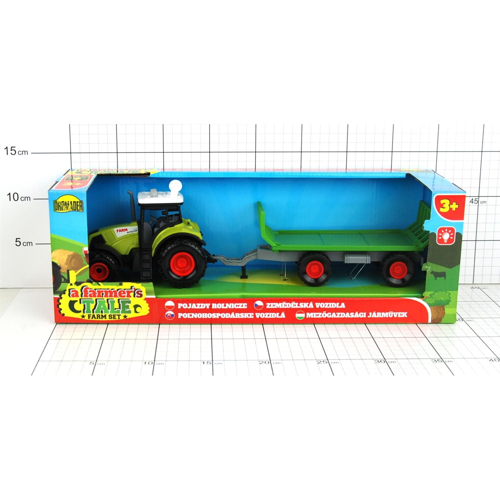 

TRAKTOR Z PRZYCZEPĄ (DŹWIĘKI) W PUDEŁKU, Dźwięki) w pudełk