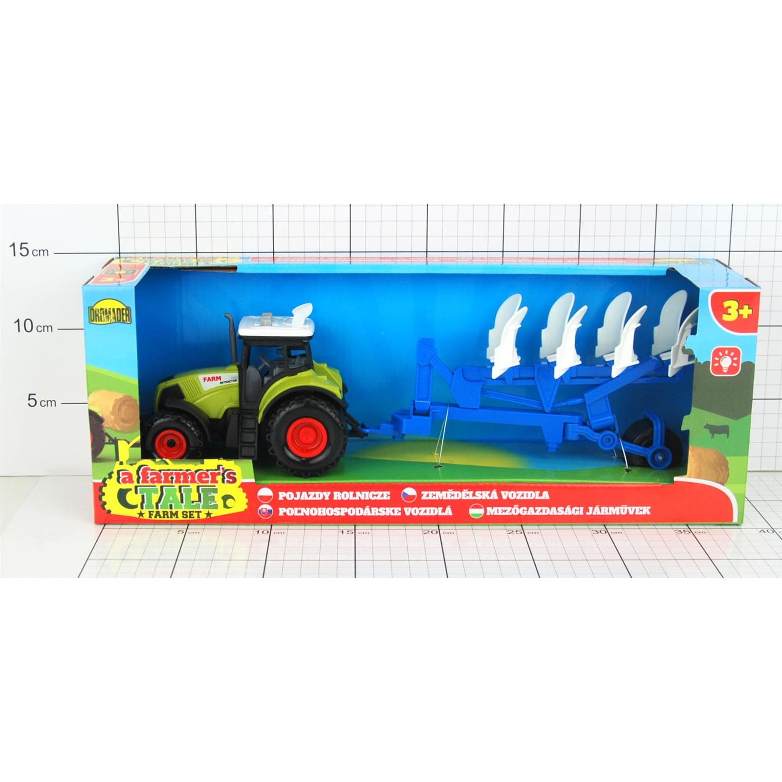 

TRAKTOR Z PRZYCZEPĄ (DŹWIĘKI) W PUDEŁKU, Dźwięki) w pudełk