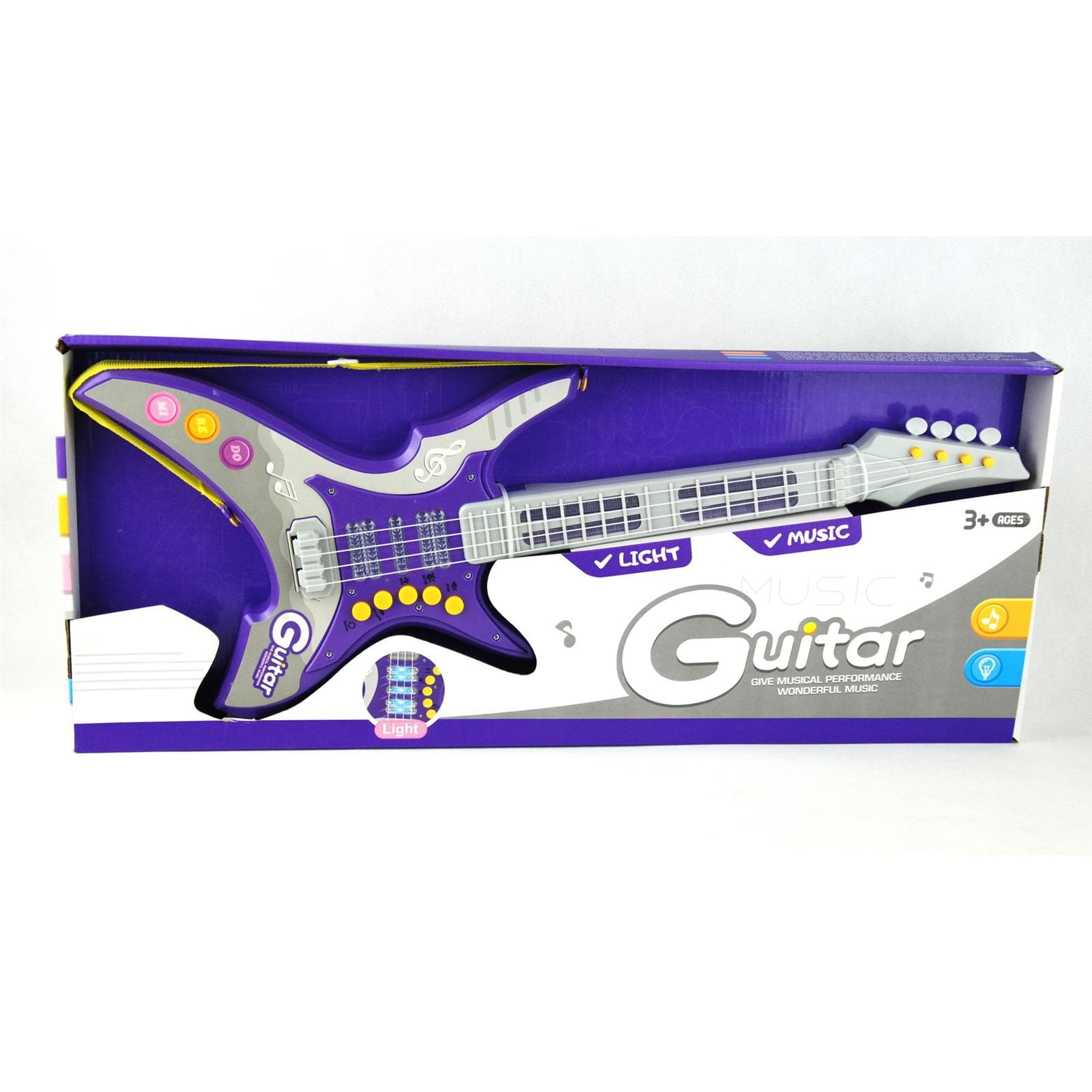 

GITARA NA BATERIE W PUDEŁKU