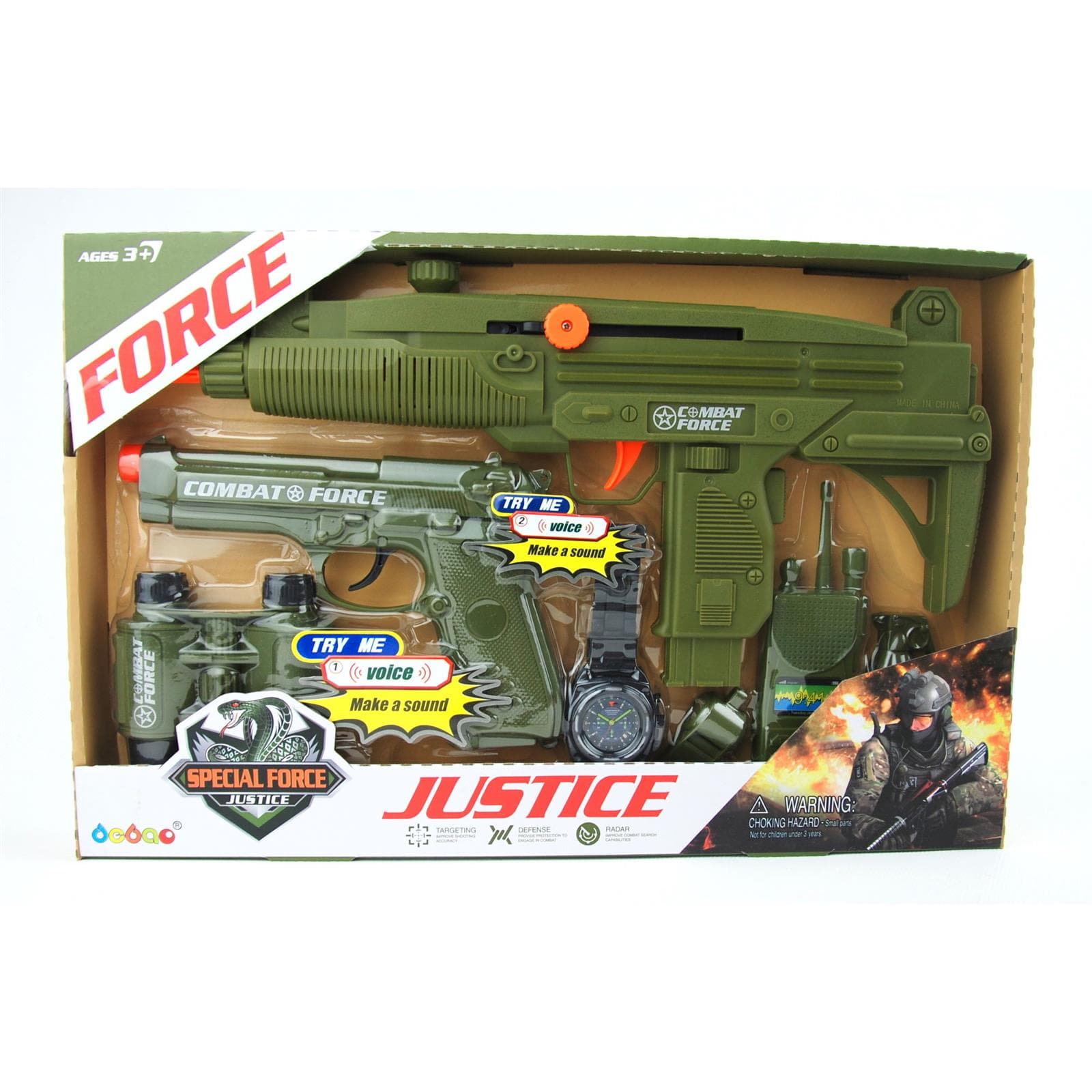 

KARABIN+PISTOLET NA BATERIE