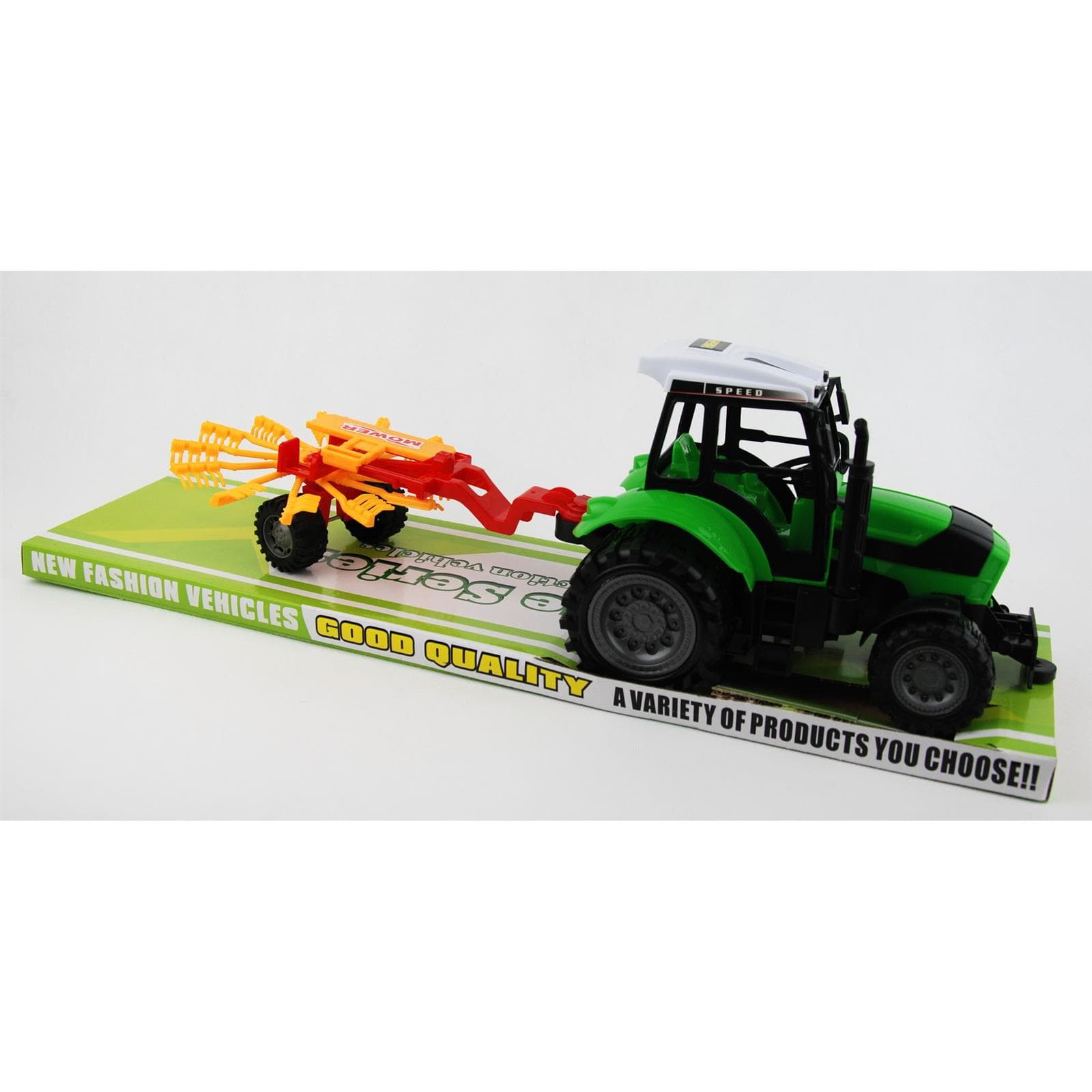 

TRAKTOR Z PRZYCZEPĄ POD KLOSZEM