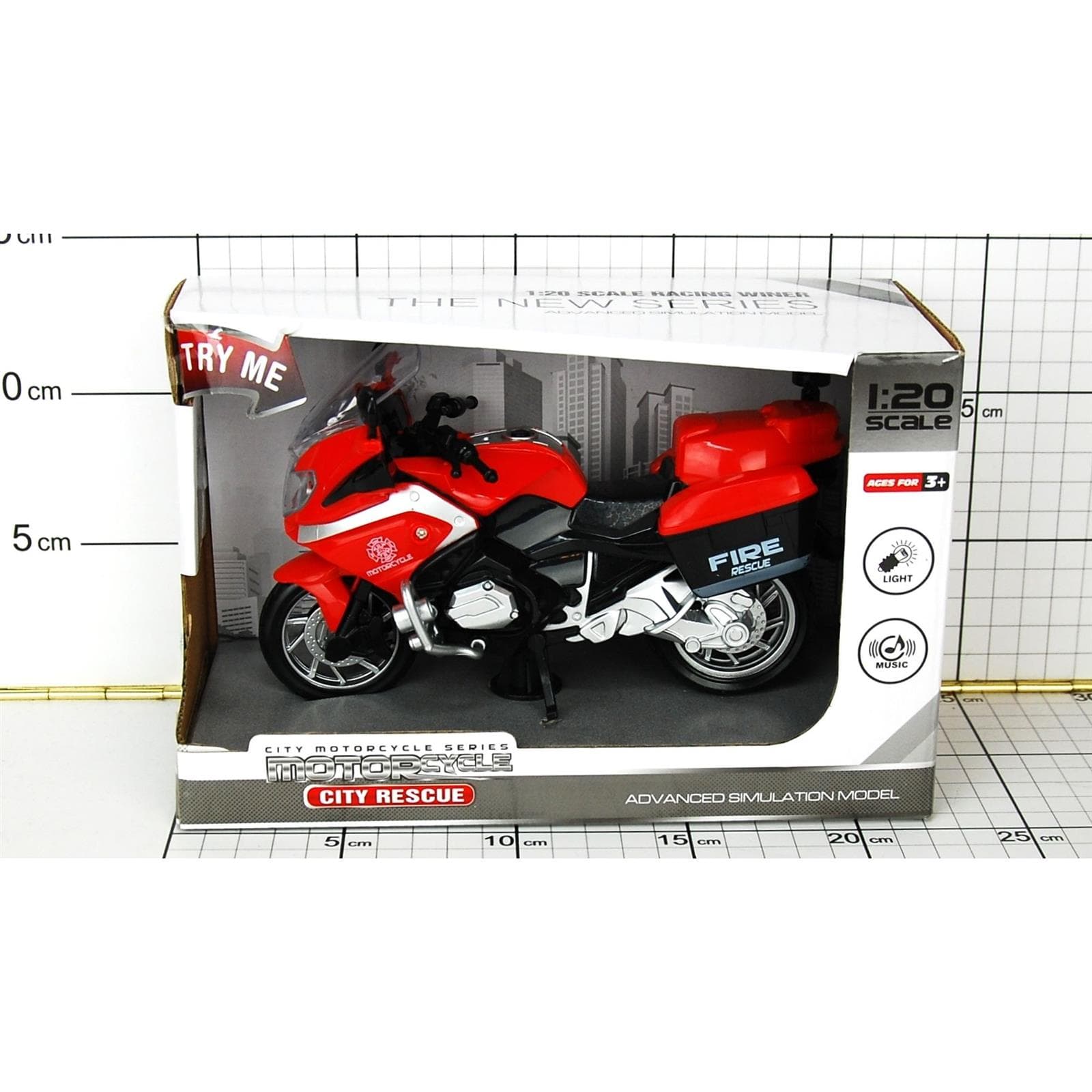 

MOTOR STRAŻ ŚWIATŁO/DŹWIĘKI W PUDEŁKU