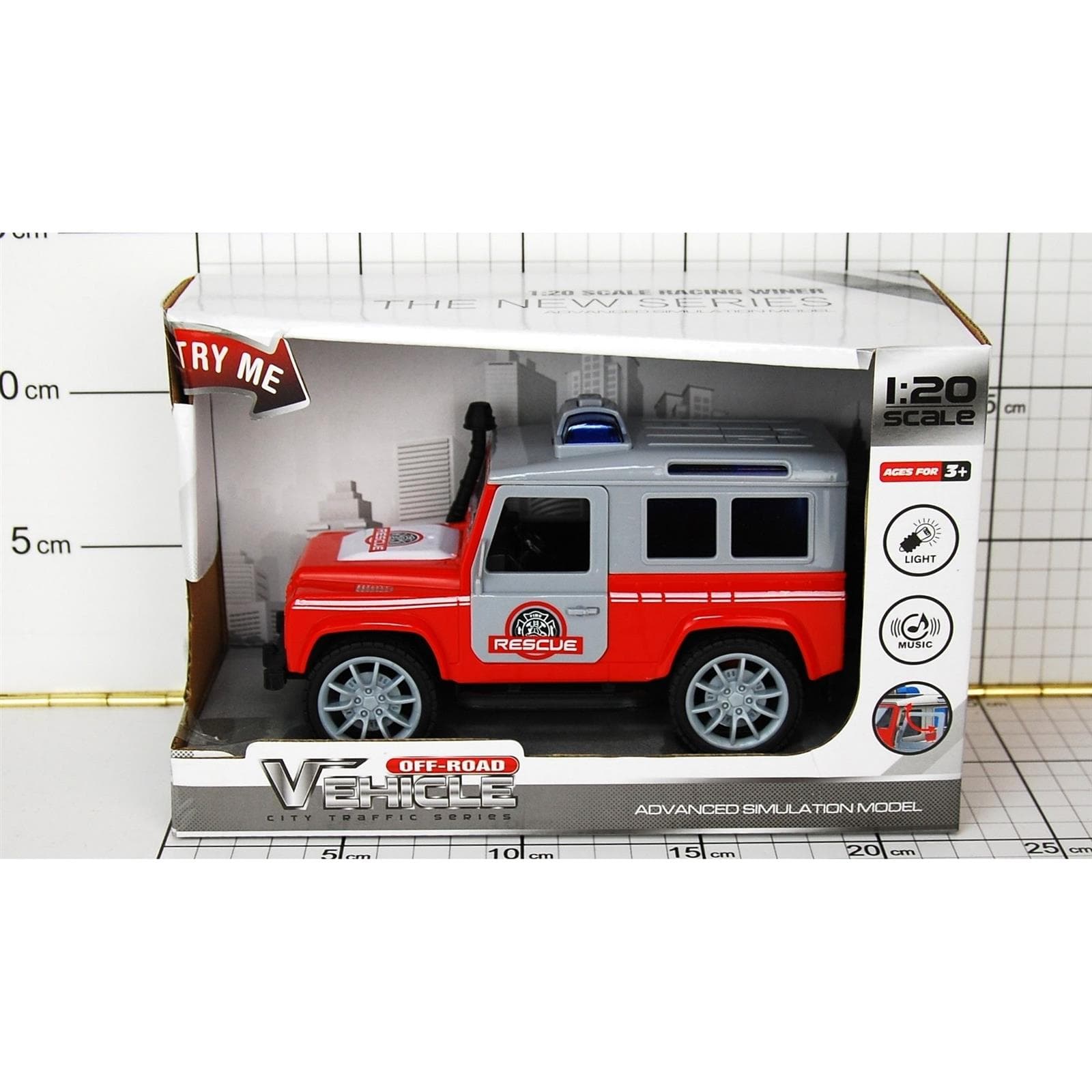 

JEEP STRAŻ ŚWIATŁO/DŹWIĘKI W PUDEŁKU