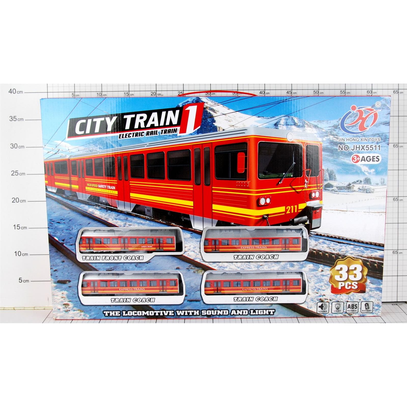 

KOLEJKA NA BATERIE W PUDEŁKU