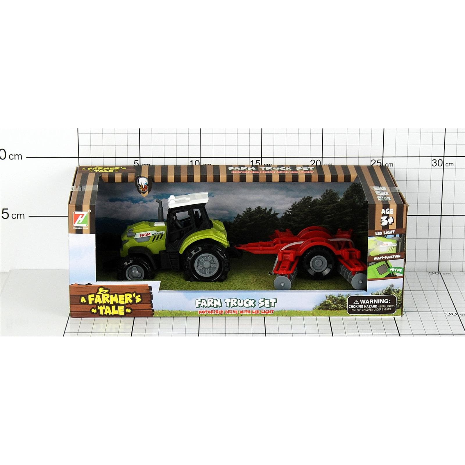 

TRAKTOR Z PRZYCZEPĄ ŚW./DŹW. W PUDEŁKU