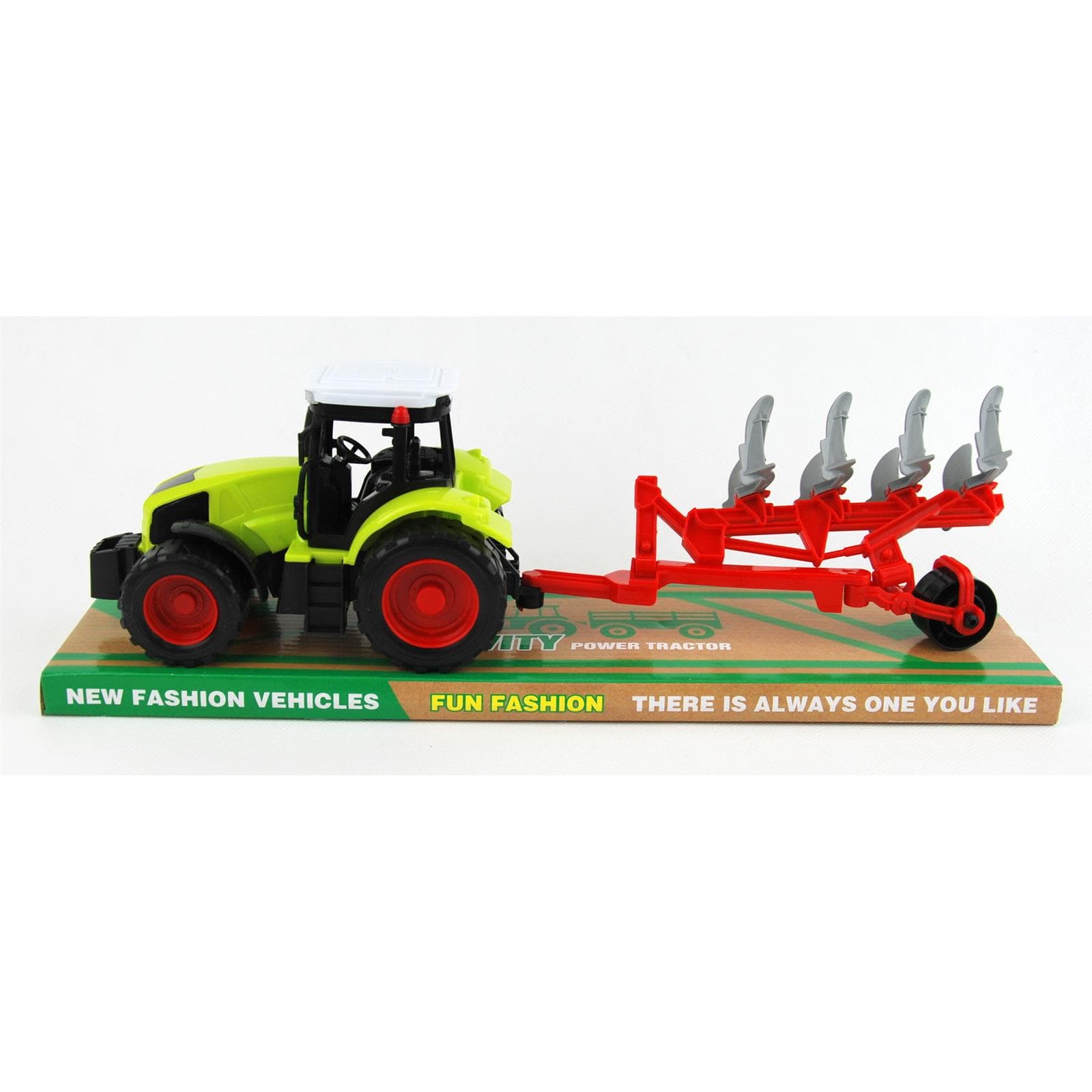 

TRAKTOR Z PRZYCZEPĄ POD KLOSZEM