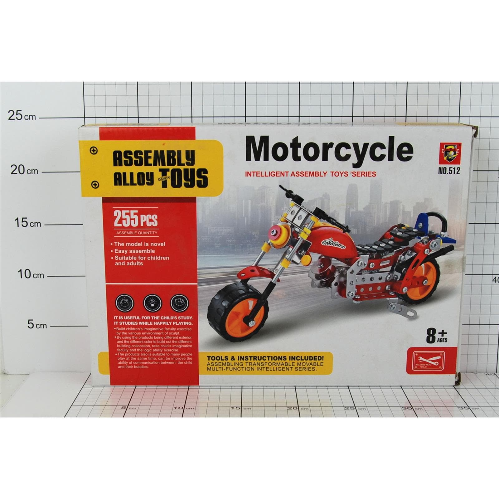 

KLOCKI METALOWE - MOTOCYKL