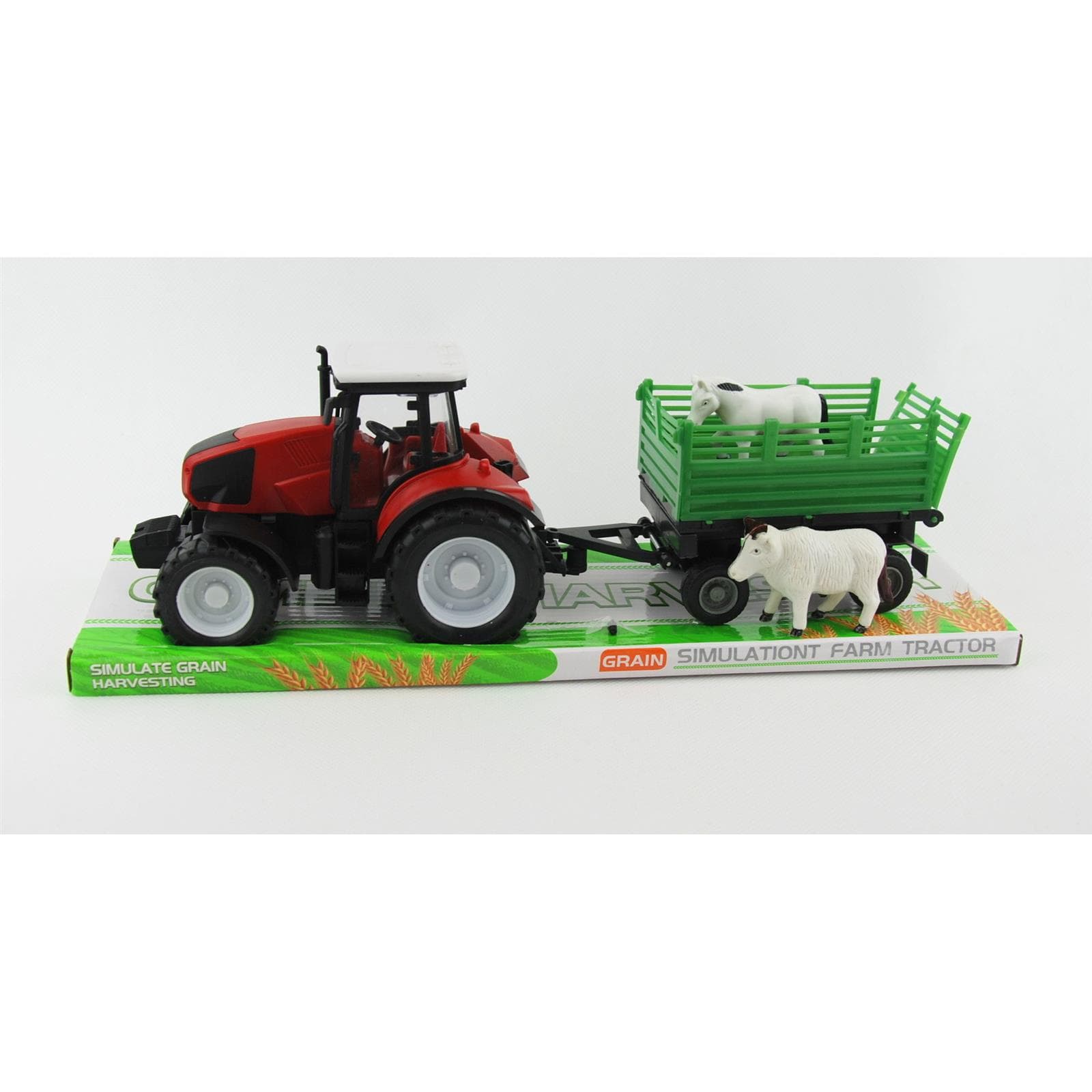 

TRAKTOR Z PRZYCZEPĄ POD KLOSZEM