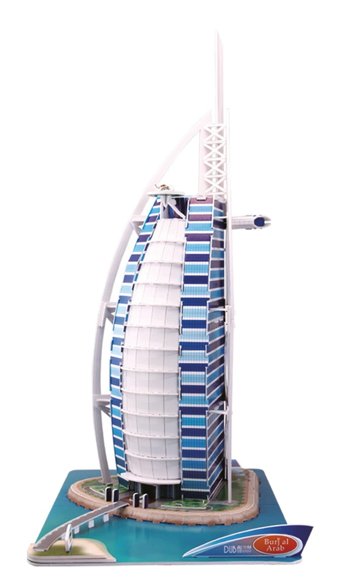 

Puzzle 3D Burjal Arab Zestaw XL 101 elementów