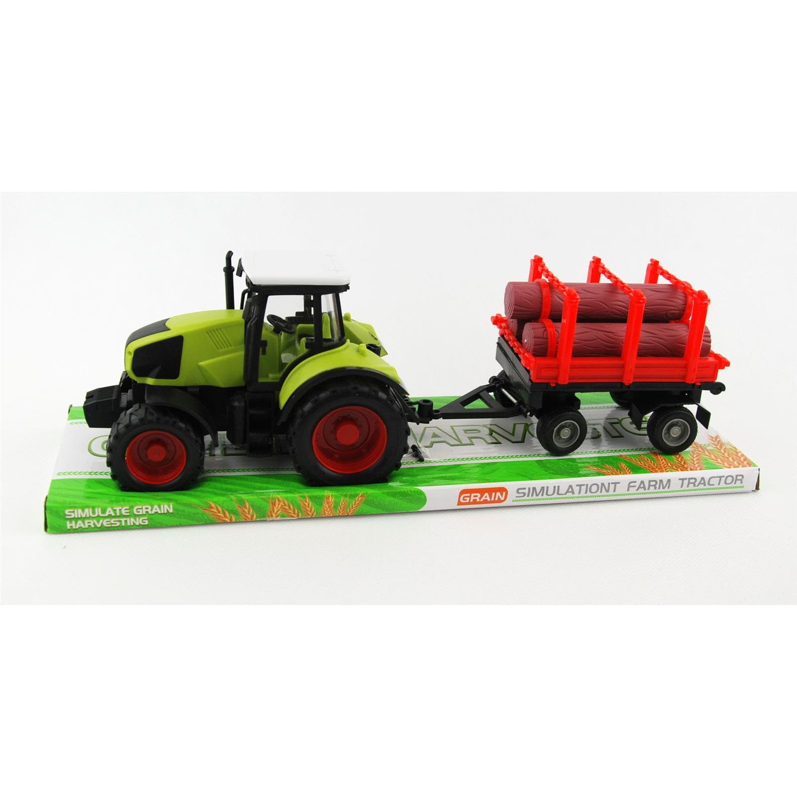 

TRAKTOR Z PRZYCZEPĄ POD KLOSZEM