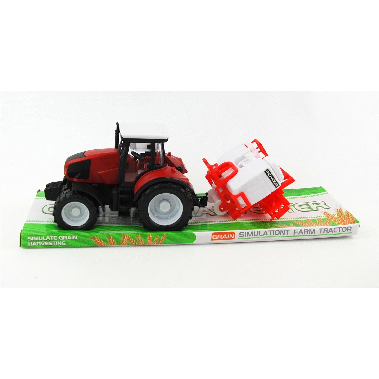

TRAKTOR Z PRZYCZEPĄ POD KLOSZEM