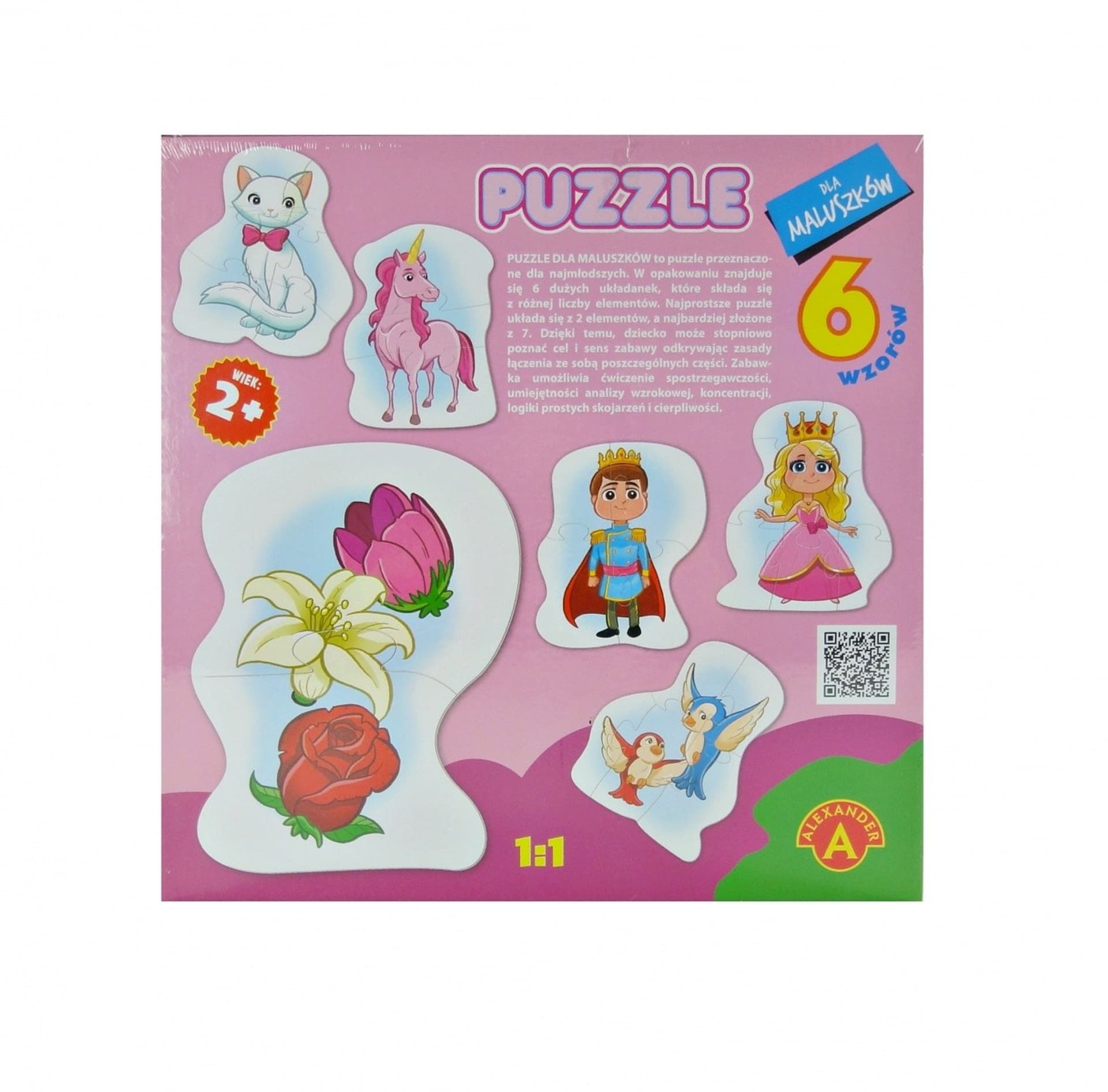 

Puzzle dla maluszków Królewna