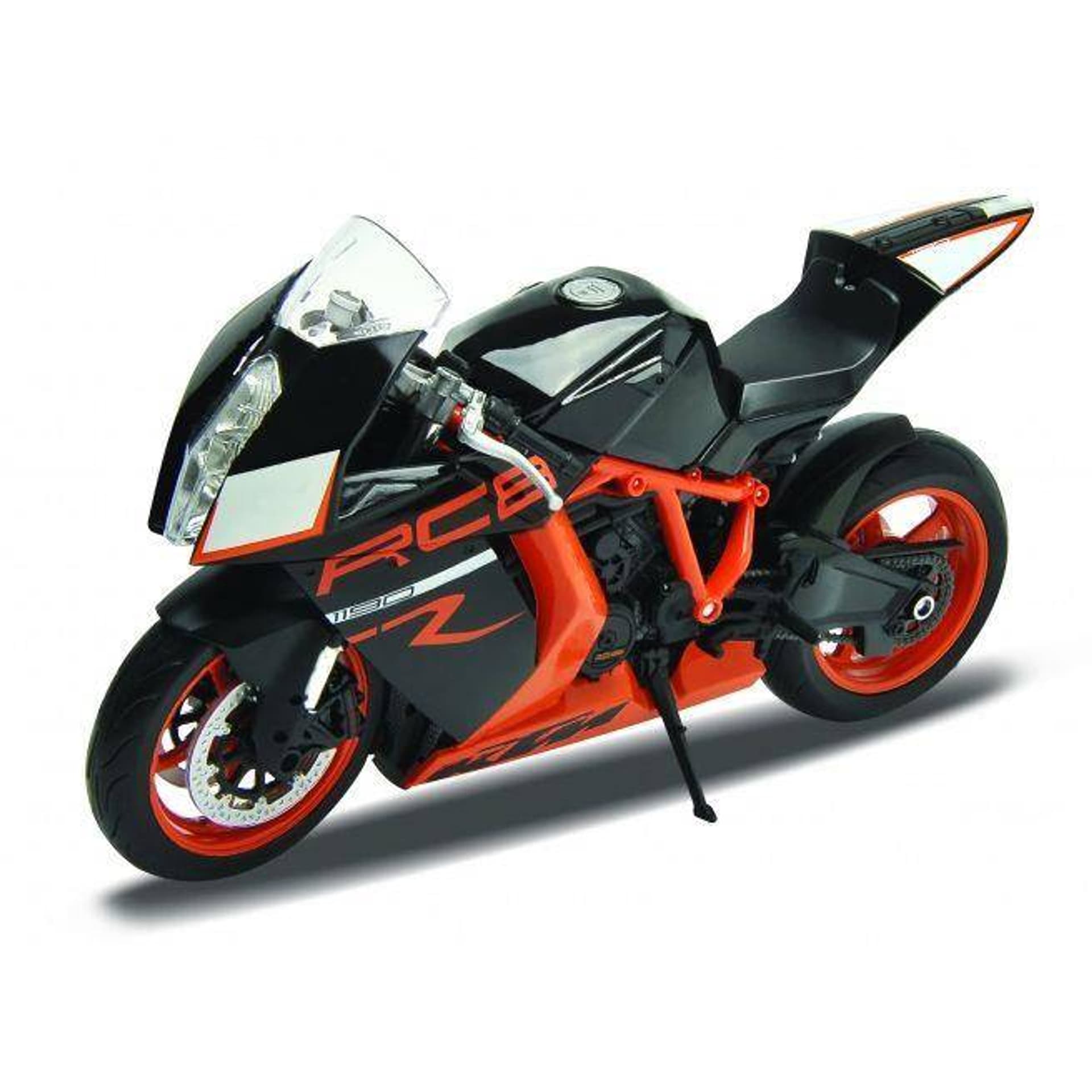 

WELLY MOTOCYKL KTM 1190RC8R W SKALI 1:10
