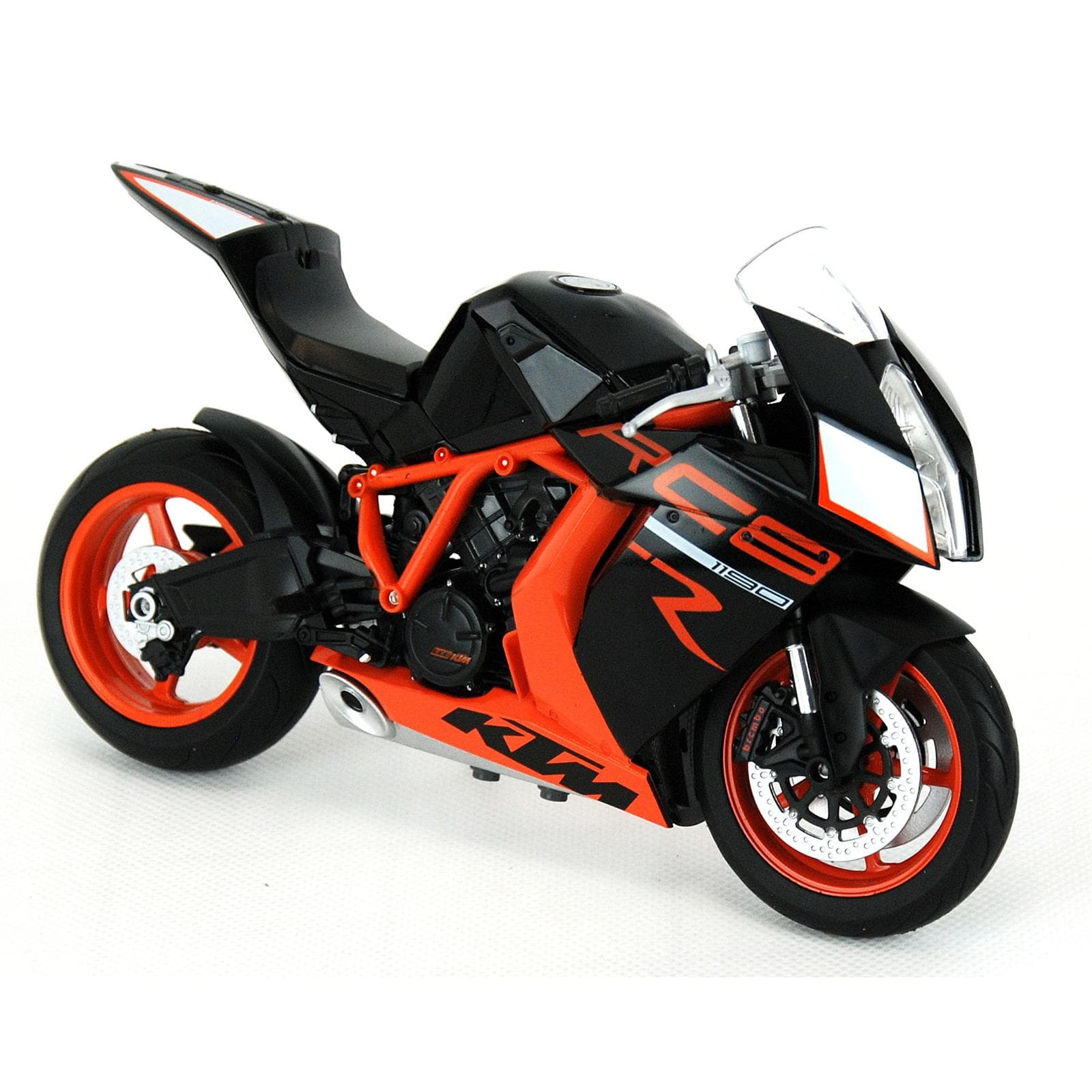 

WELLY MOTOCYKL KTM 1190RC8 W SKALI 1:10