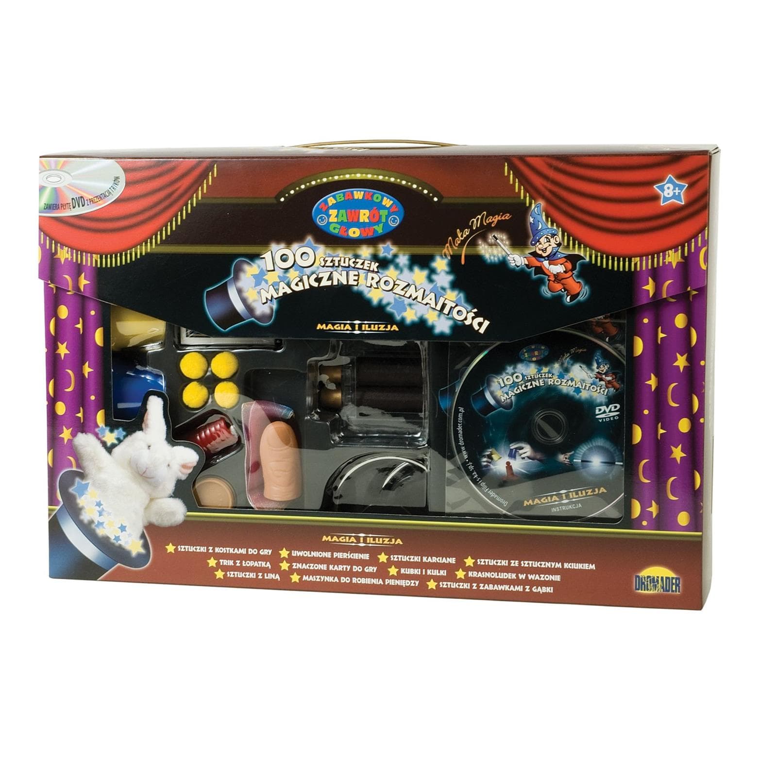 

Mały Magik 100 sztuczek + DVD