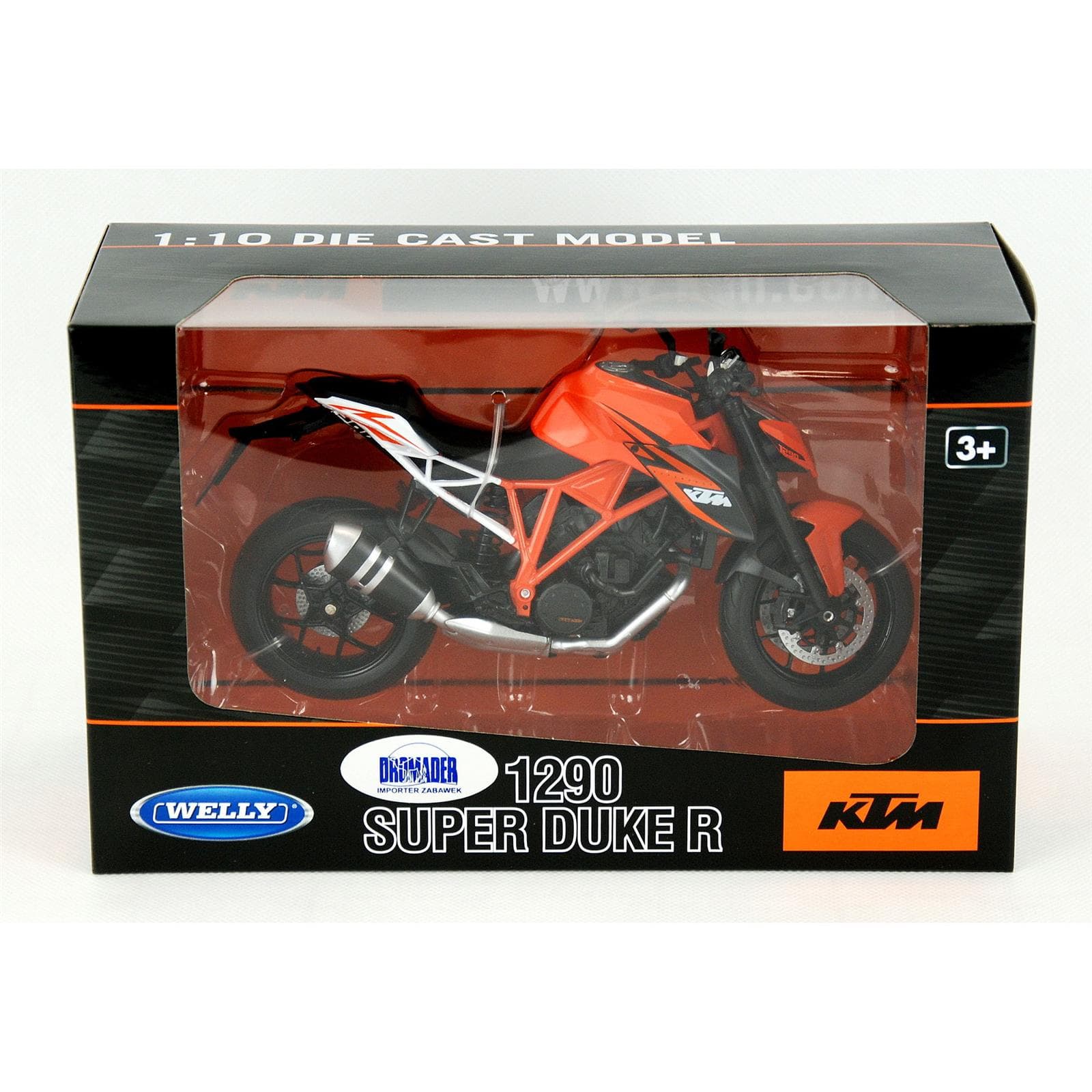 

WELLY MOTOCYKL KTM 1290 SUPER 1:10