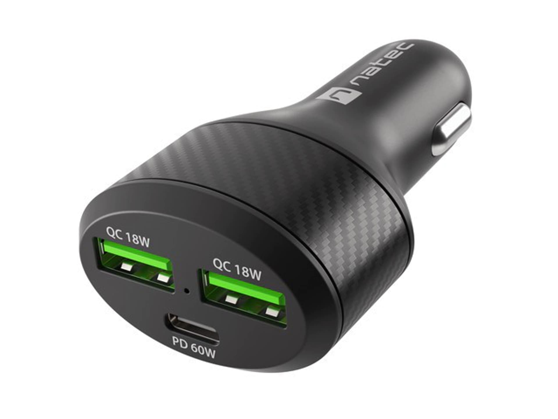 

Ładowarka samochodowa NATEC 1x USB 3.0 Czarny NUC-1981