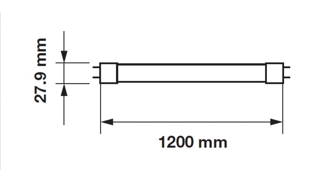 

Świetlówka LED VT-121 SAMSUNG CHIP 18W T8 G13 4000K 1700lm 120cm A+ 5 lat Gwarancji 654