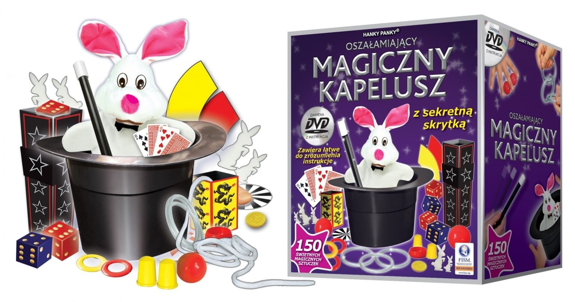 

Sztuczki magiczne Hanky Panky Magiczny kapelusz
