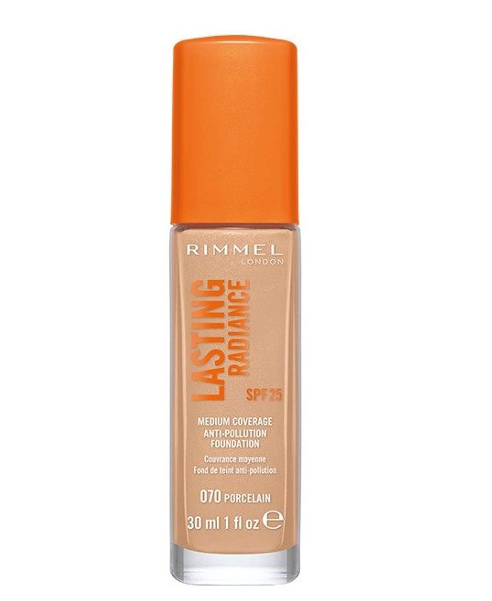 

Rimmel London 070 Porcelain Lasting Radiance SPF25 Podkład 30ml (W)