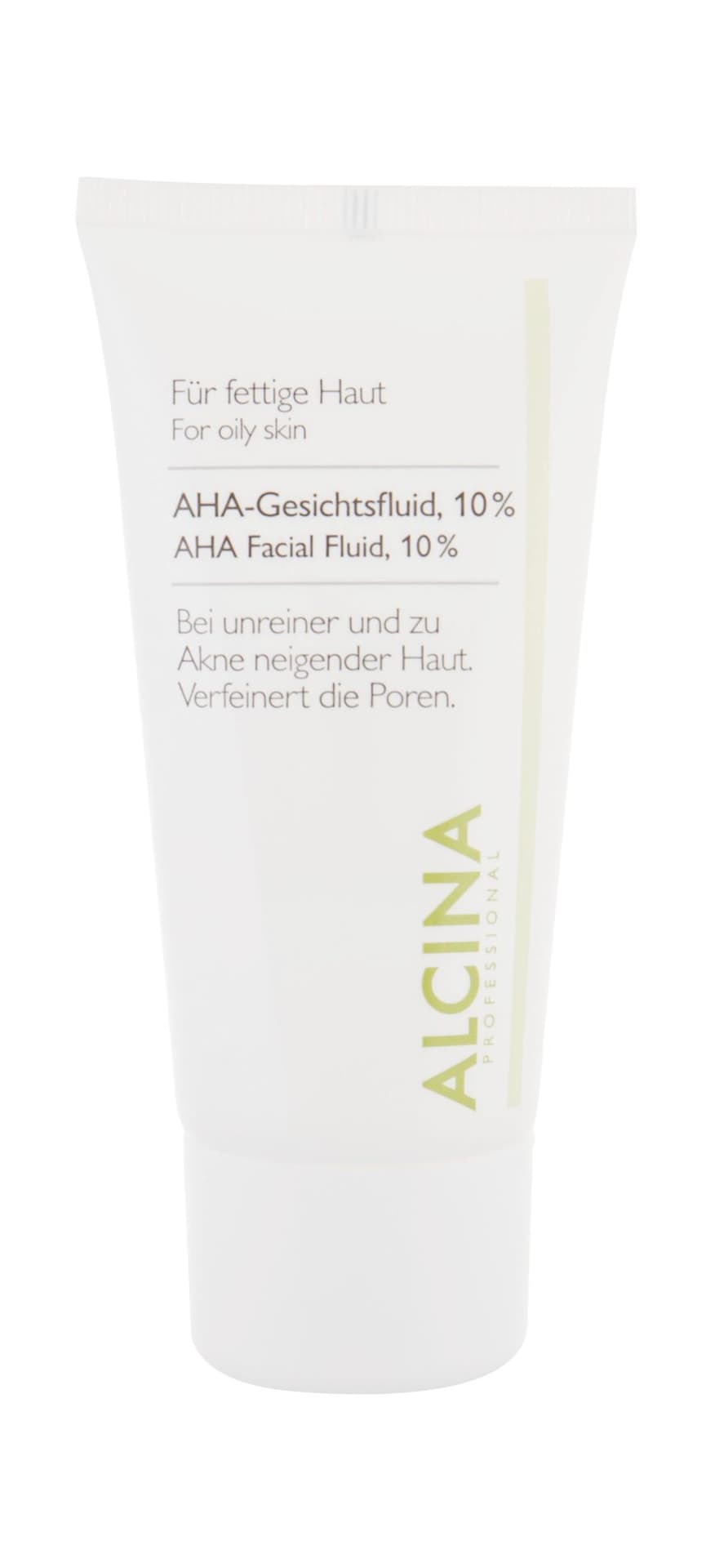 

ALCINA AHA Facial Fluid, 10% For Oily Skin Krem na noc 50ml (W)