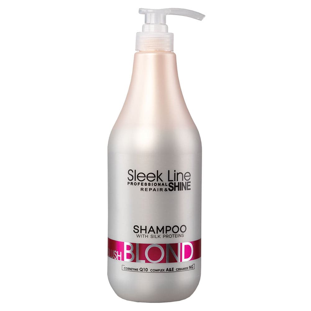 

Stapiz Sleek Line Blush Blond szampon nadający różowy odcień do włosów blond z jedwabiem 1000ml