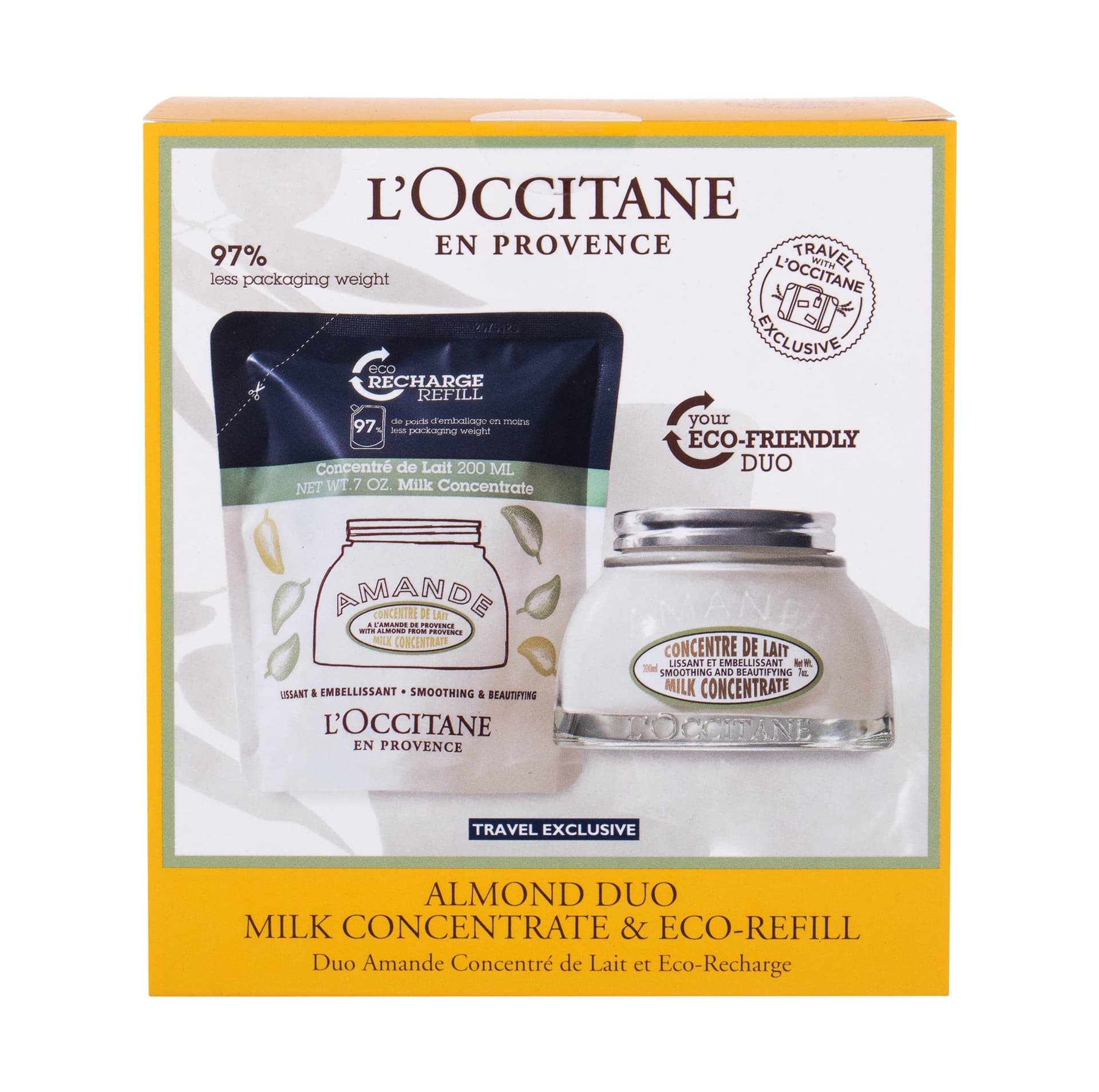 

L´Occitane Almond (Amande) Krem do ciała 200ml Krem do ciała 200ml + Krem do ciała wkład 200ml (W)