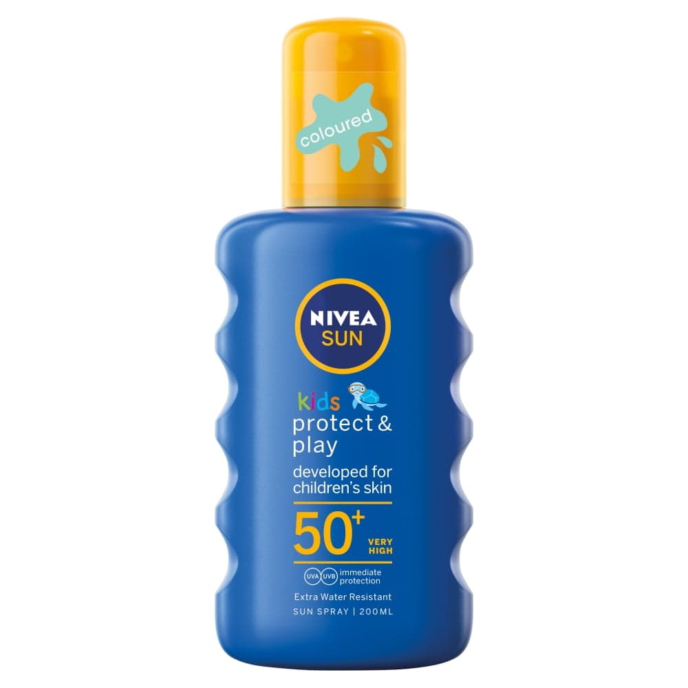 

Nivea Sun Kids Protect Play nawilżający spray ochronny na słońce dla dzieci SPF50 200ml