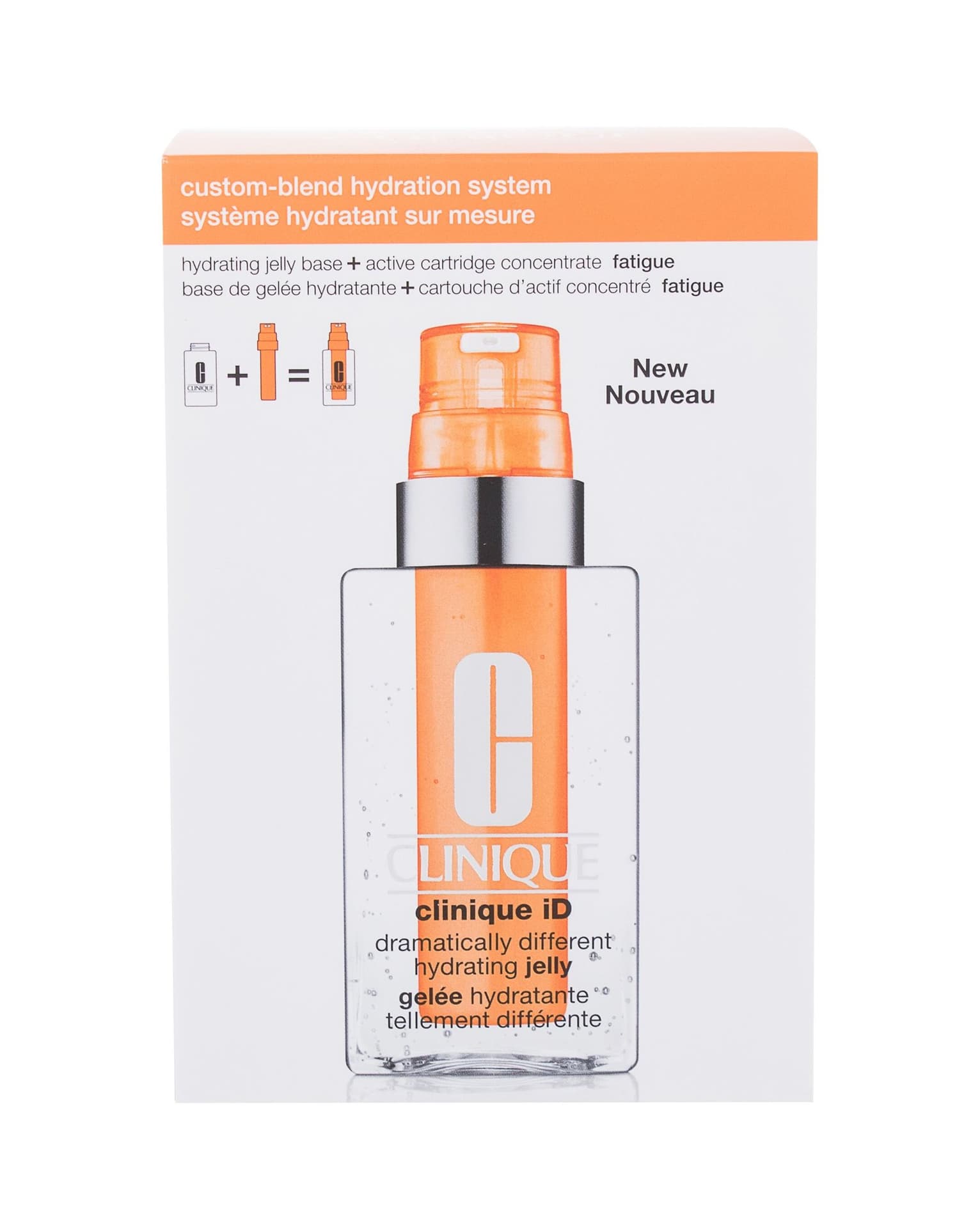 

Clinique Clinique ID zestaw Żel nawilżający do twarzy Dramatically Different Hydrating Jelly 115ml + Serum do twarzy Active Cartridge Concentrate 10ml (W)
