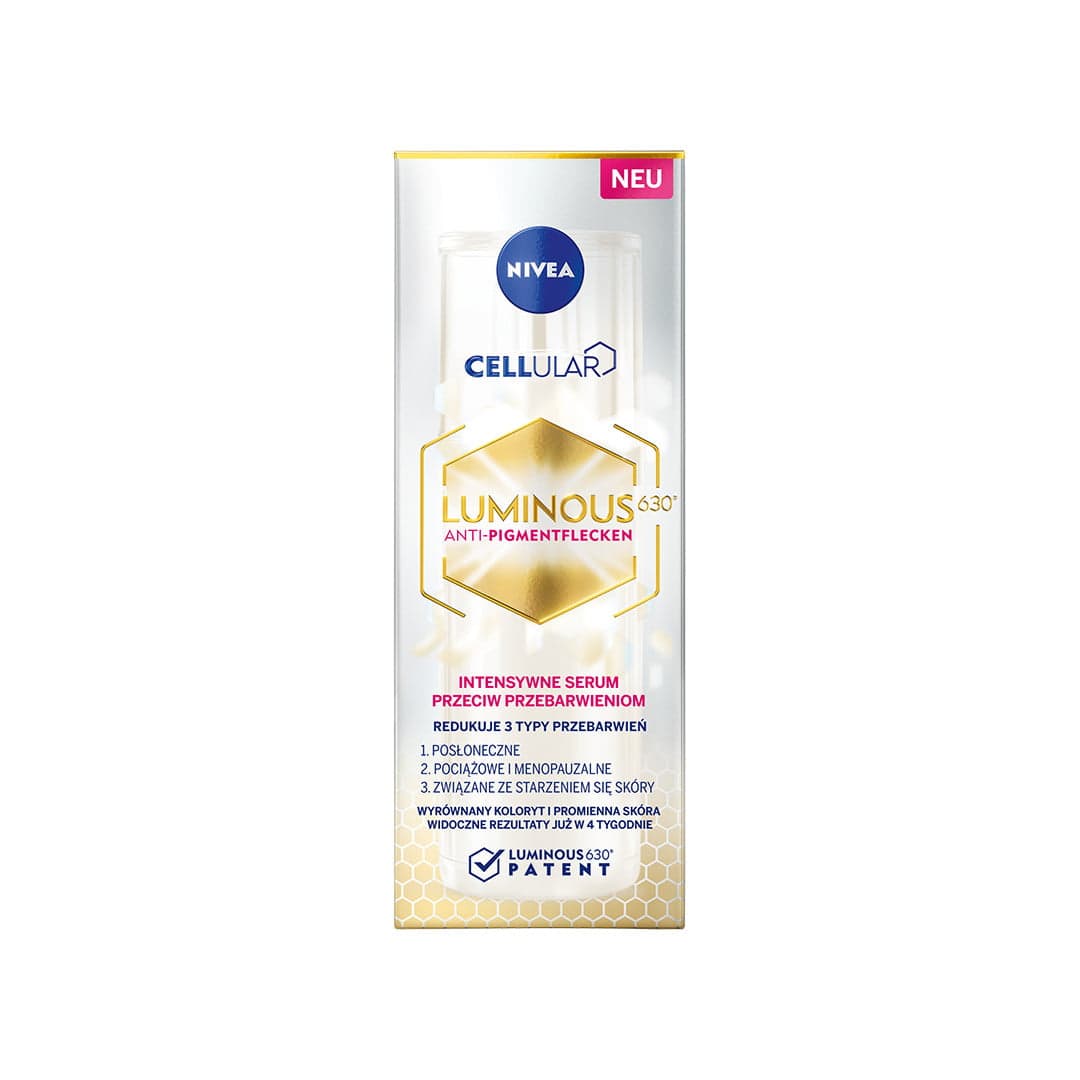 

Nivea Cellular Luminous 630® intensywne serum przeciw przebarwieniom 30ml