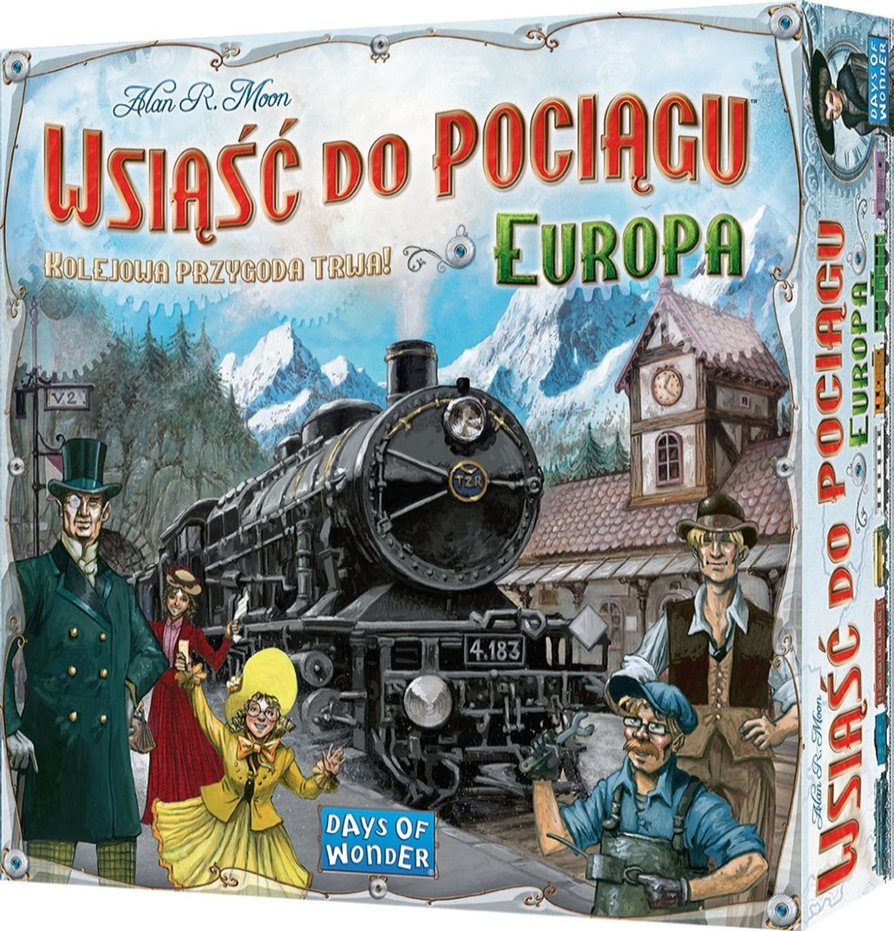 

GRA PLANSZOWA WSIĄŚĆ DO POCIĄGU: EUROPA
