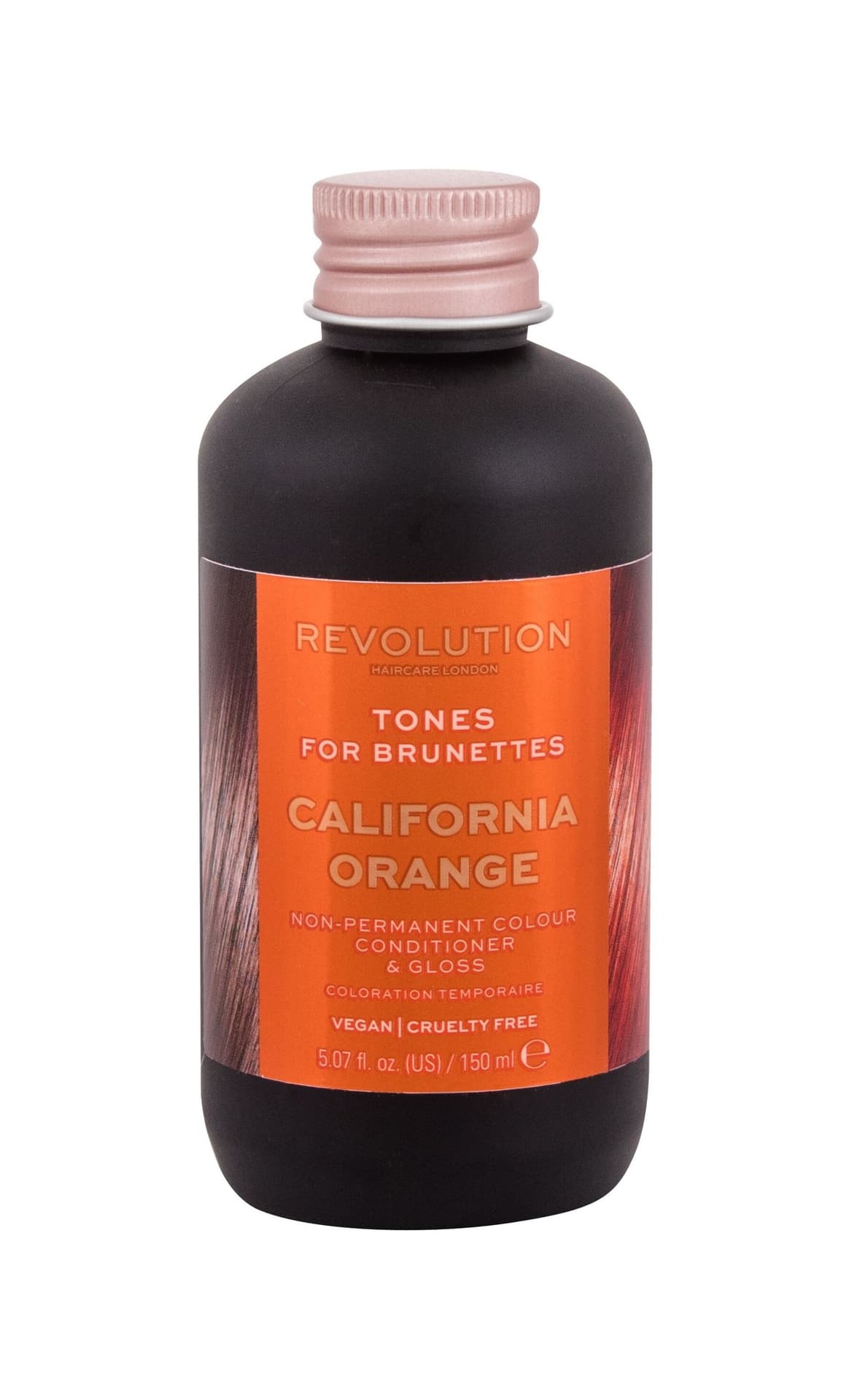 

Revolution Haircare Tones for Brunettes Farba tonująca do włosów ciemnych - California Orange 150ml