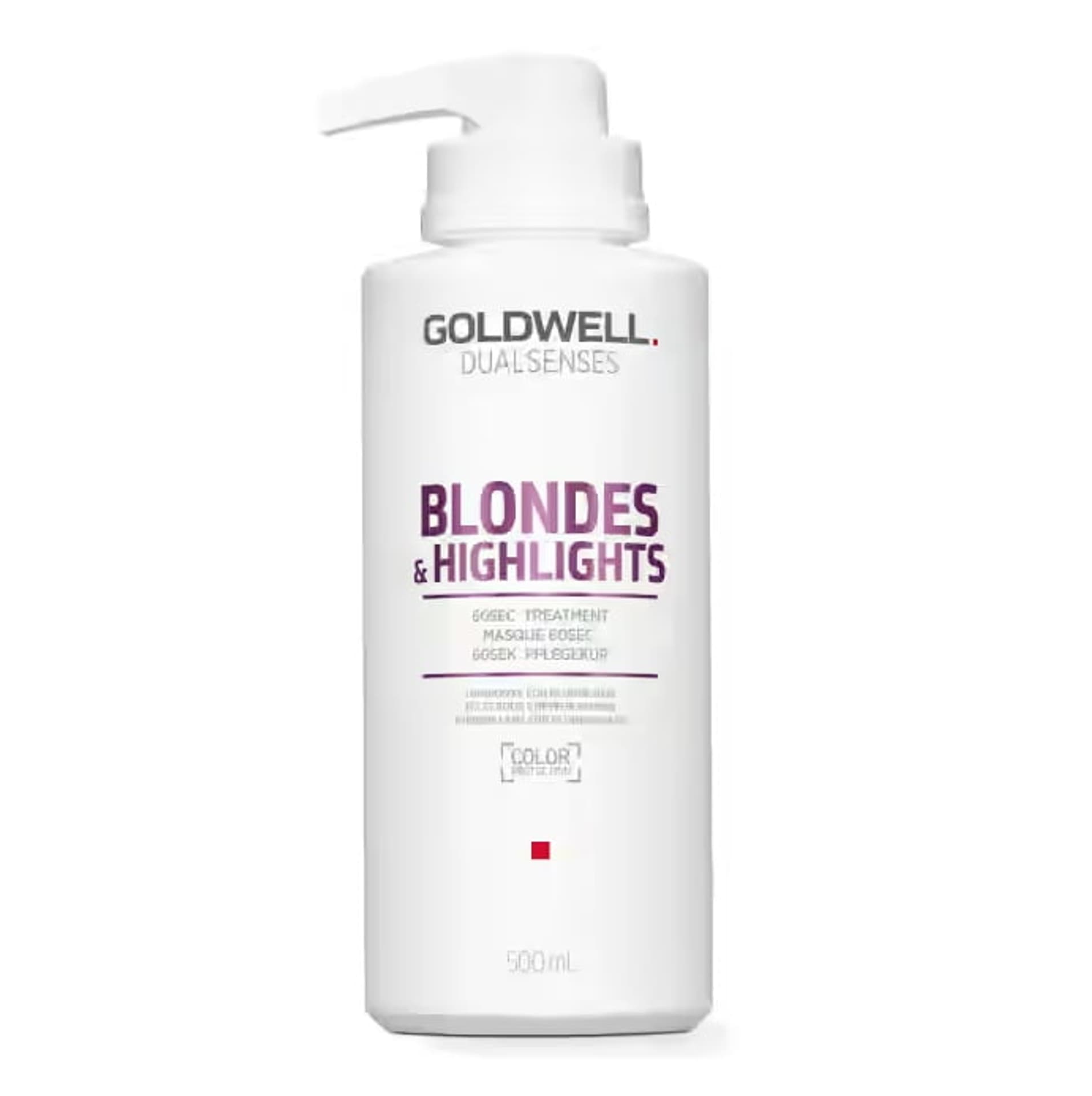 

Goldwell Dualsenses BlondesHighlights 60sec Treatment 60-sekundowa kuracja dla włosów blond i z pasemkami 500ml